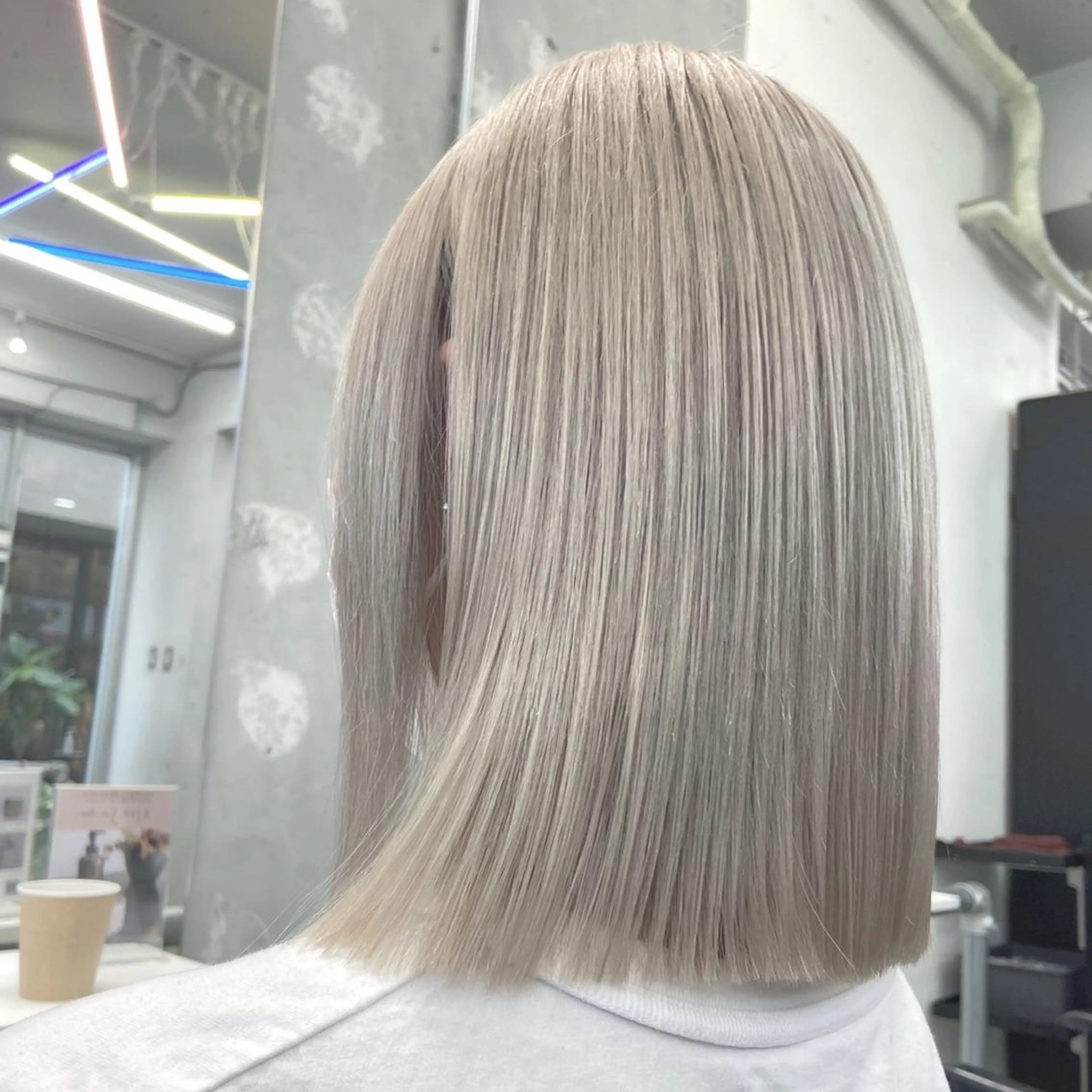 ショート カラー ヘアカラー トリートメント ヘアセット 🫧tatsuki 🫧“lot 横浜“のヘアスタイル