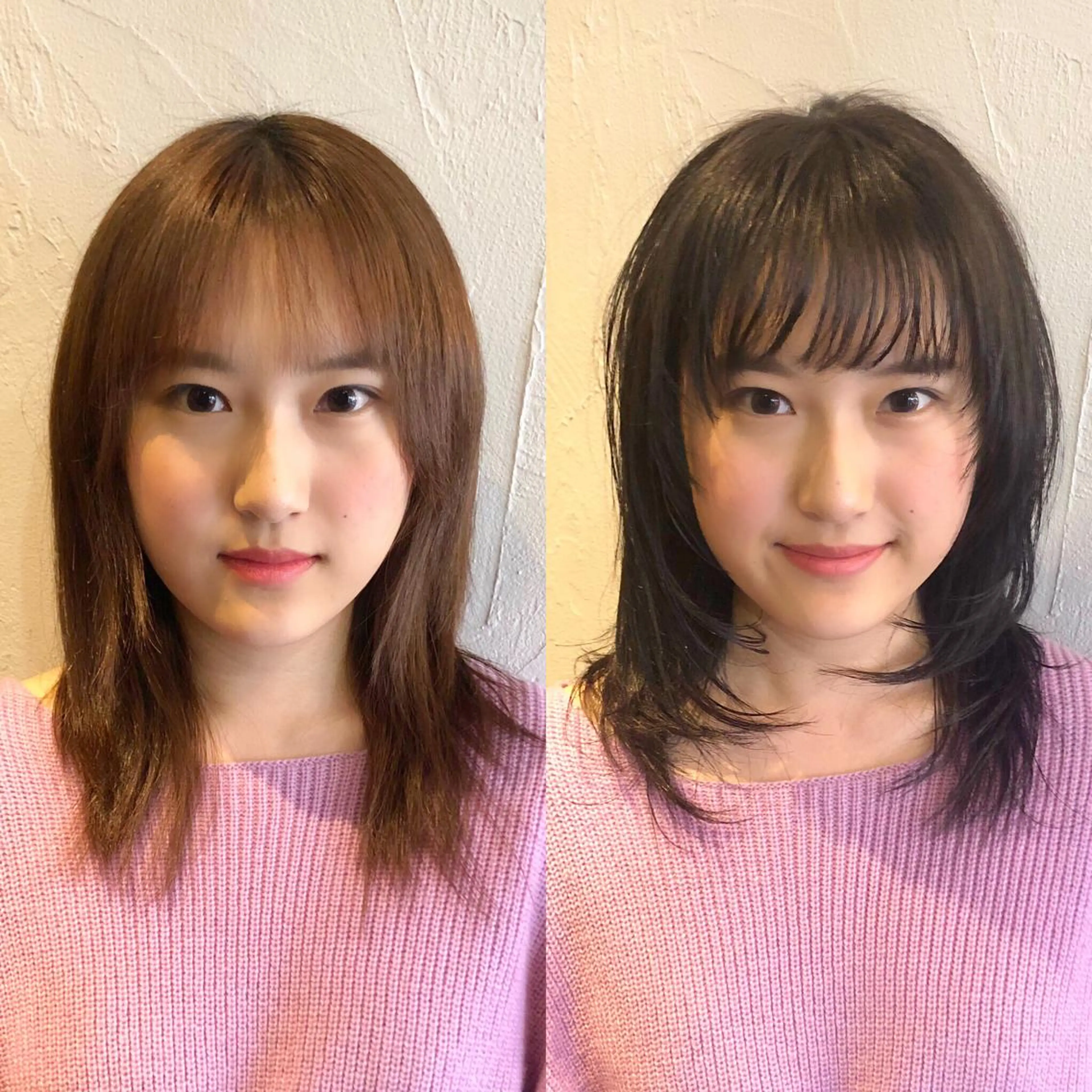 ミディアム 髪質改善縮毛矯正 専門店のヘアスタイル