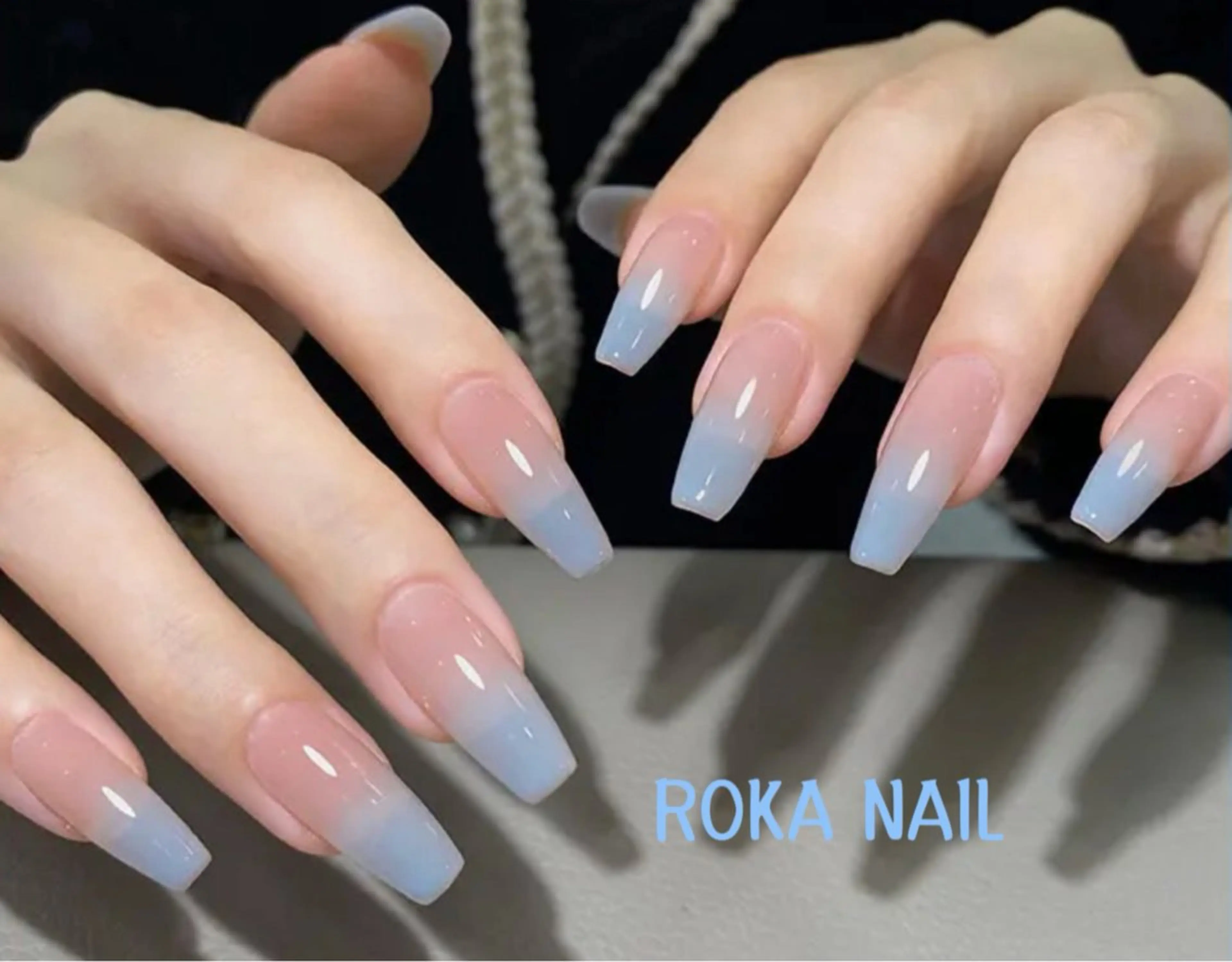 人気⭐️【チップスカルプ長さ出し】ワンカラー/グラデーションコース¥7980の写真