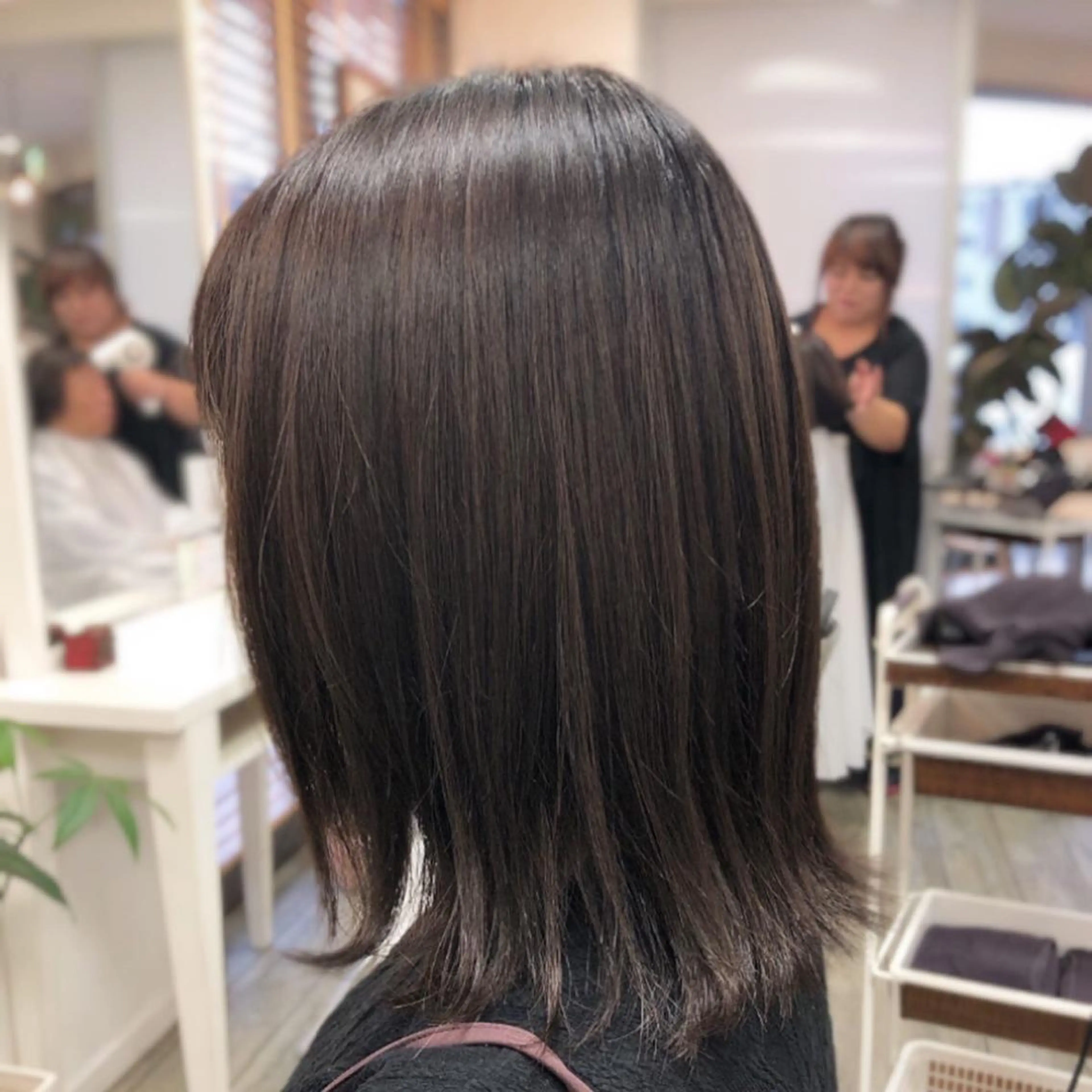 ミディアム トリートメント 菊地 聖のヘアスタイル