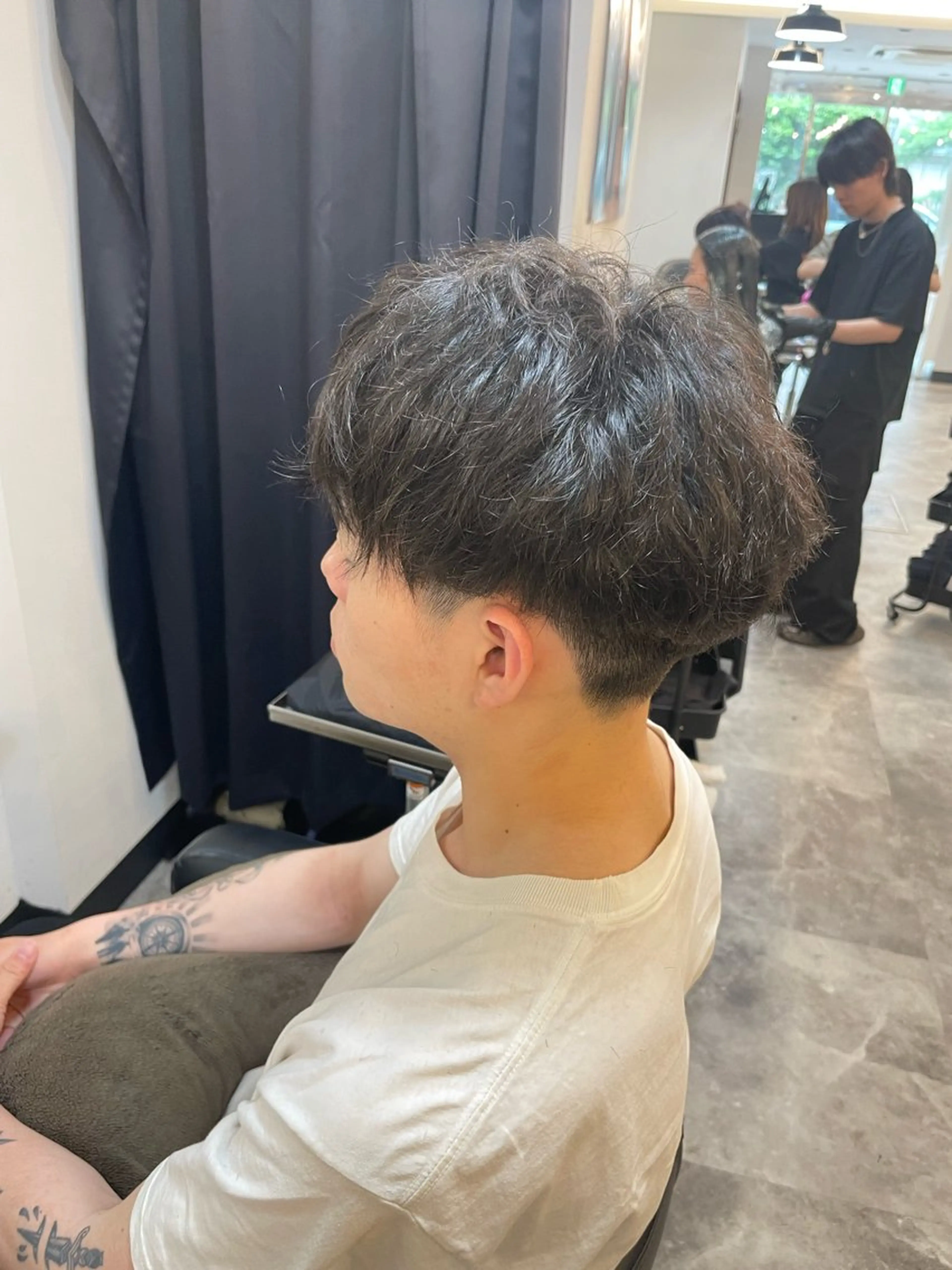 ショート 無料メンズカット ✨️募集 萩原優人のヘアスタイル
