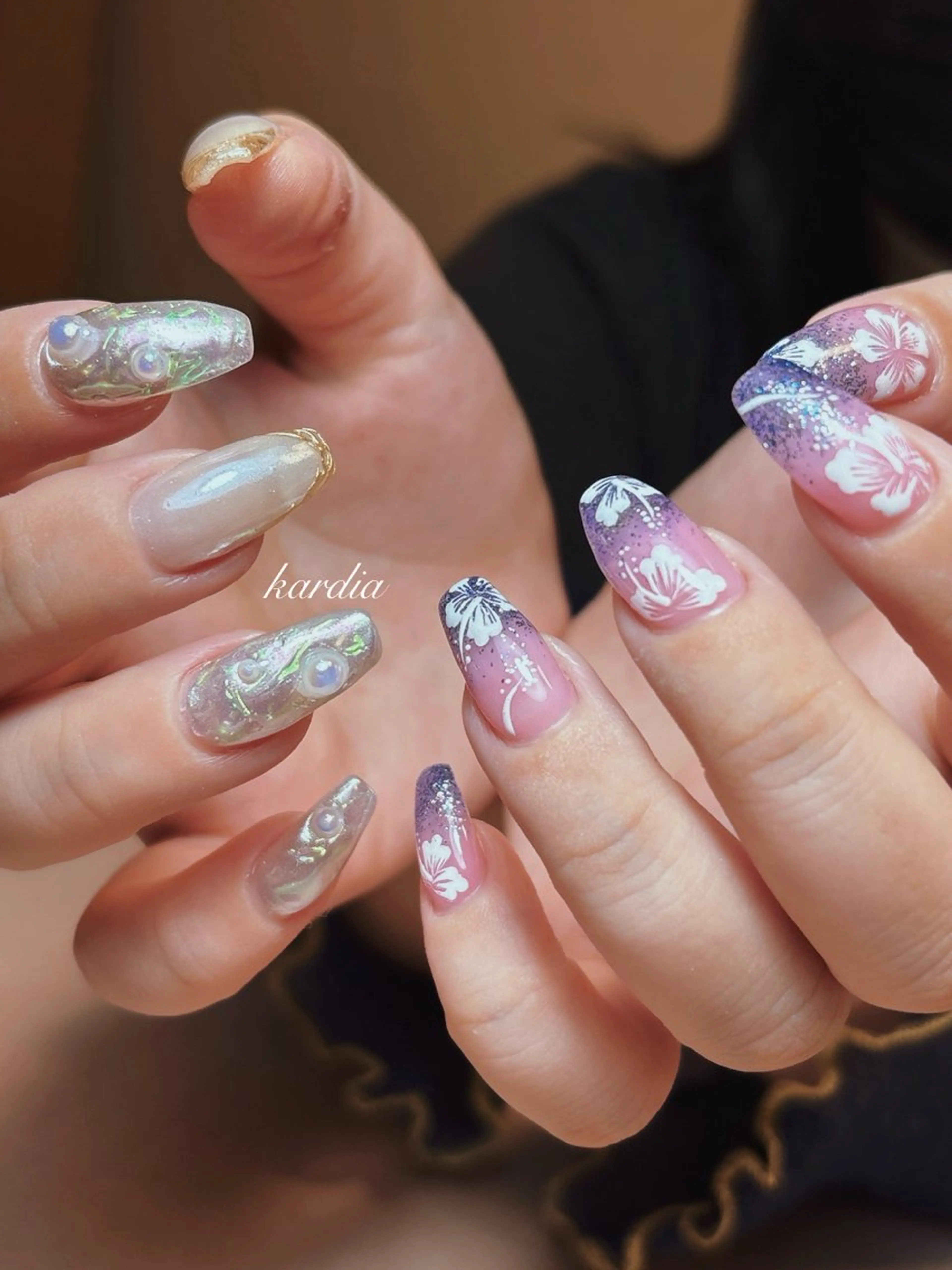 ネイル καρδιά -ｶﾙﾃﾞｨｱ-のネイルデザイン