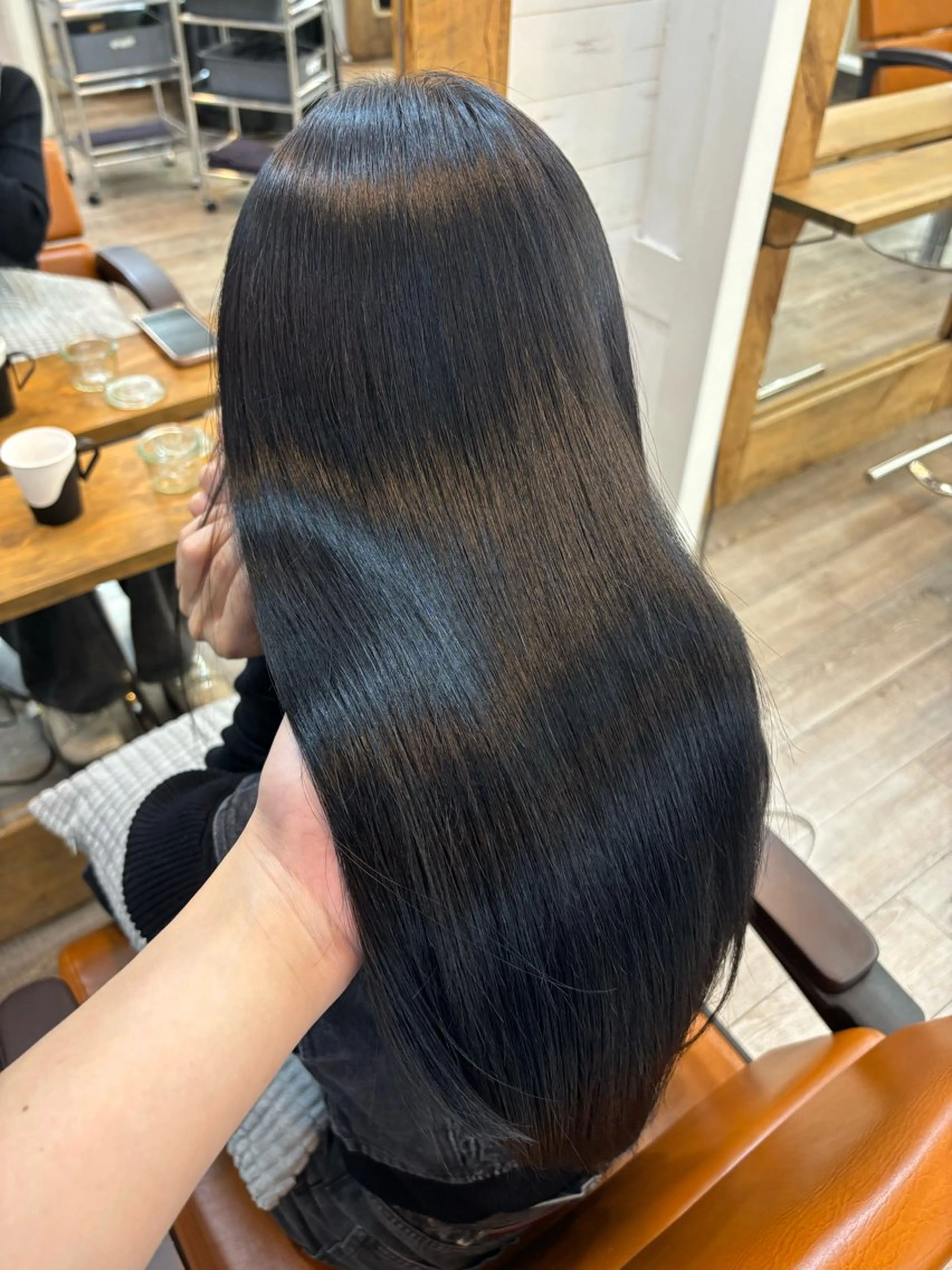 【新規限定/予防美容】 縮毛矯正+カット+トリートメント+スパの写真