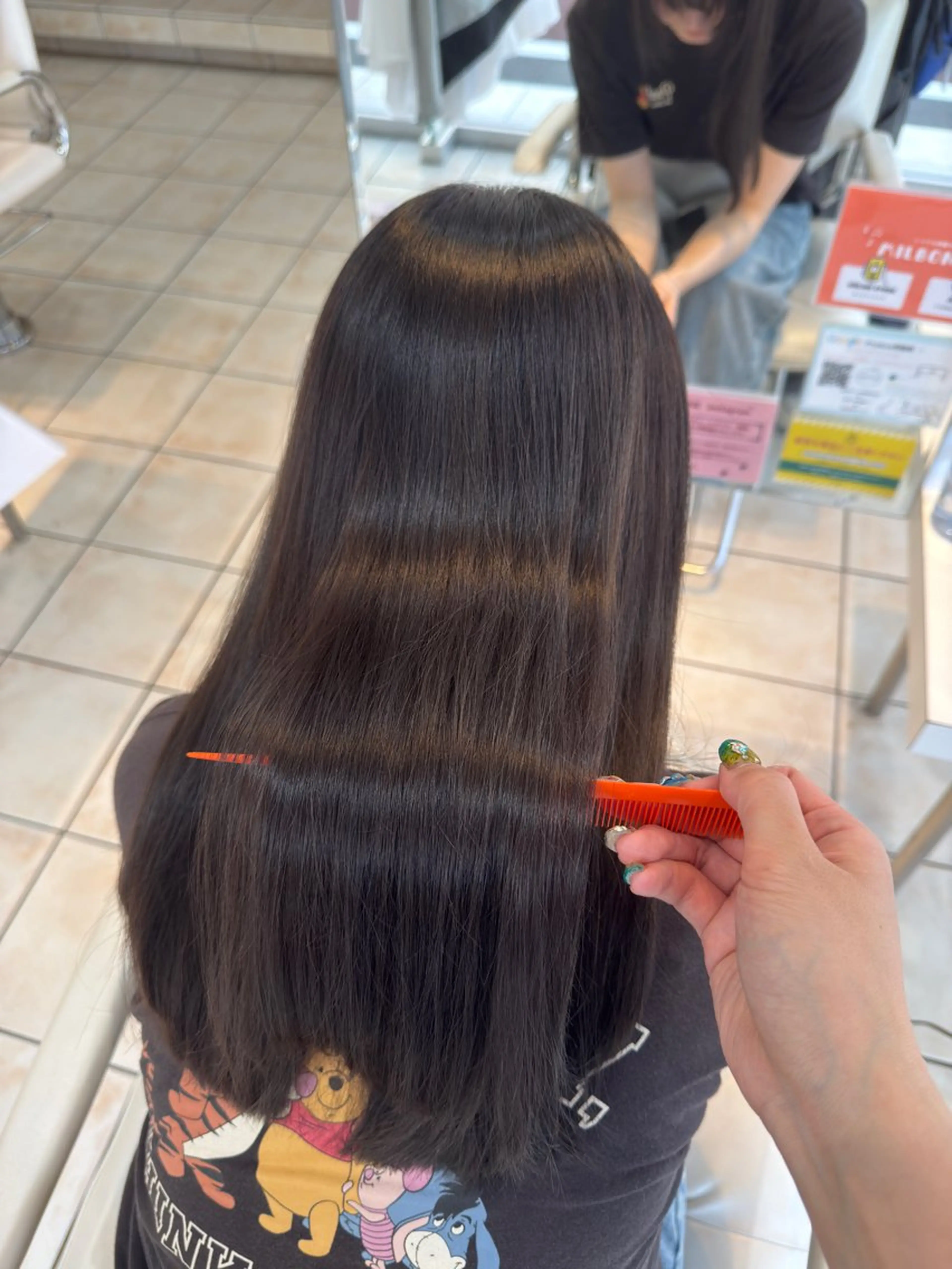 ロング カラー 【髪質改善特化】 艶髪/透明感カラーのヘアスタイル