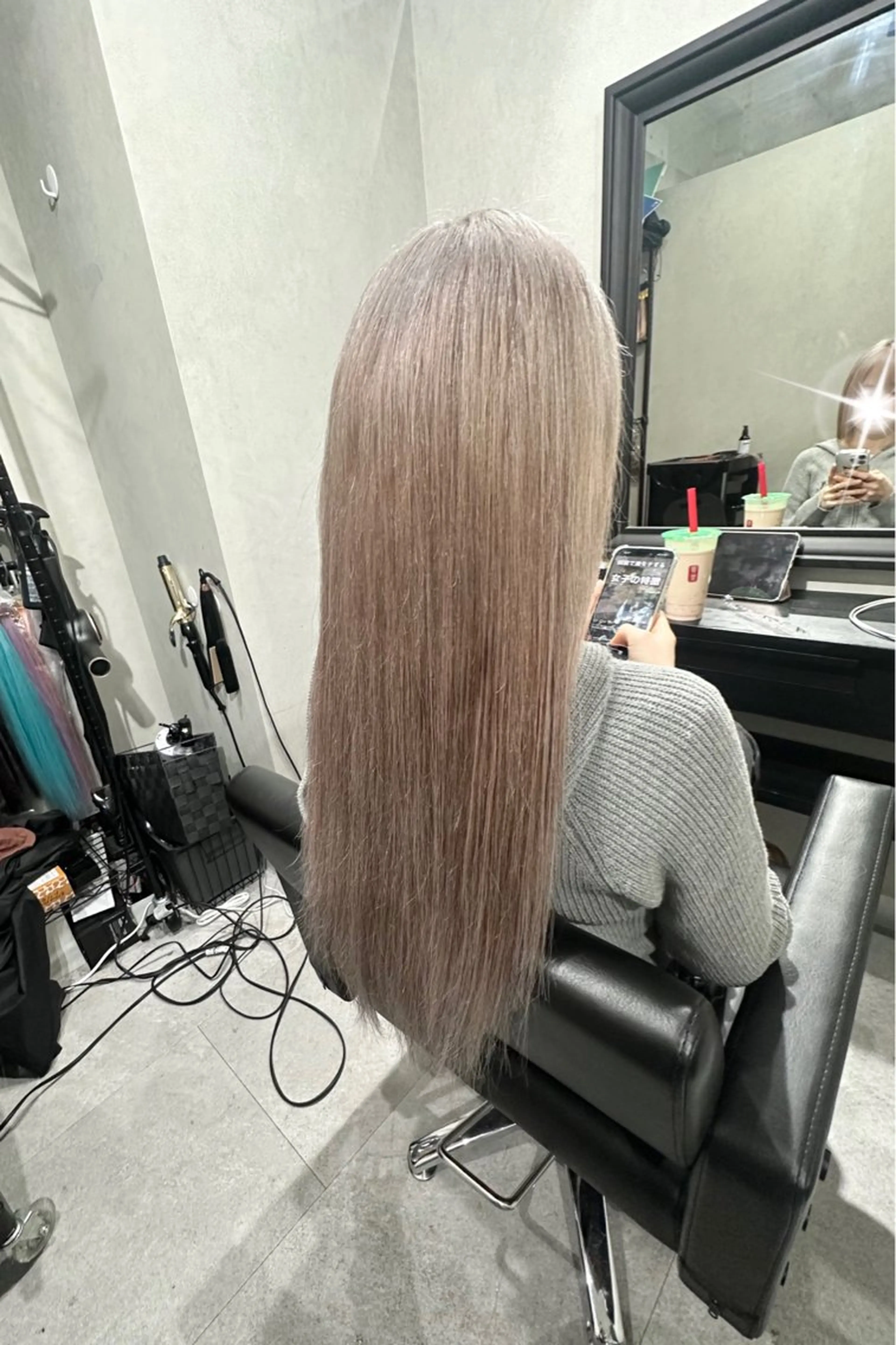 ロング カラー ヘアカラー トリートメント エクステ シシド ユウスケ Aceのヘアスタイル