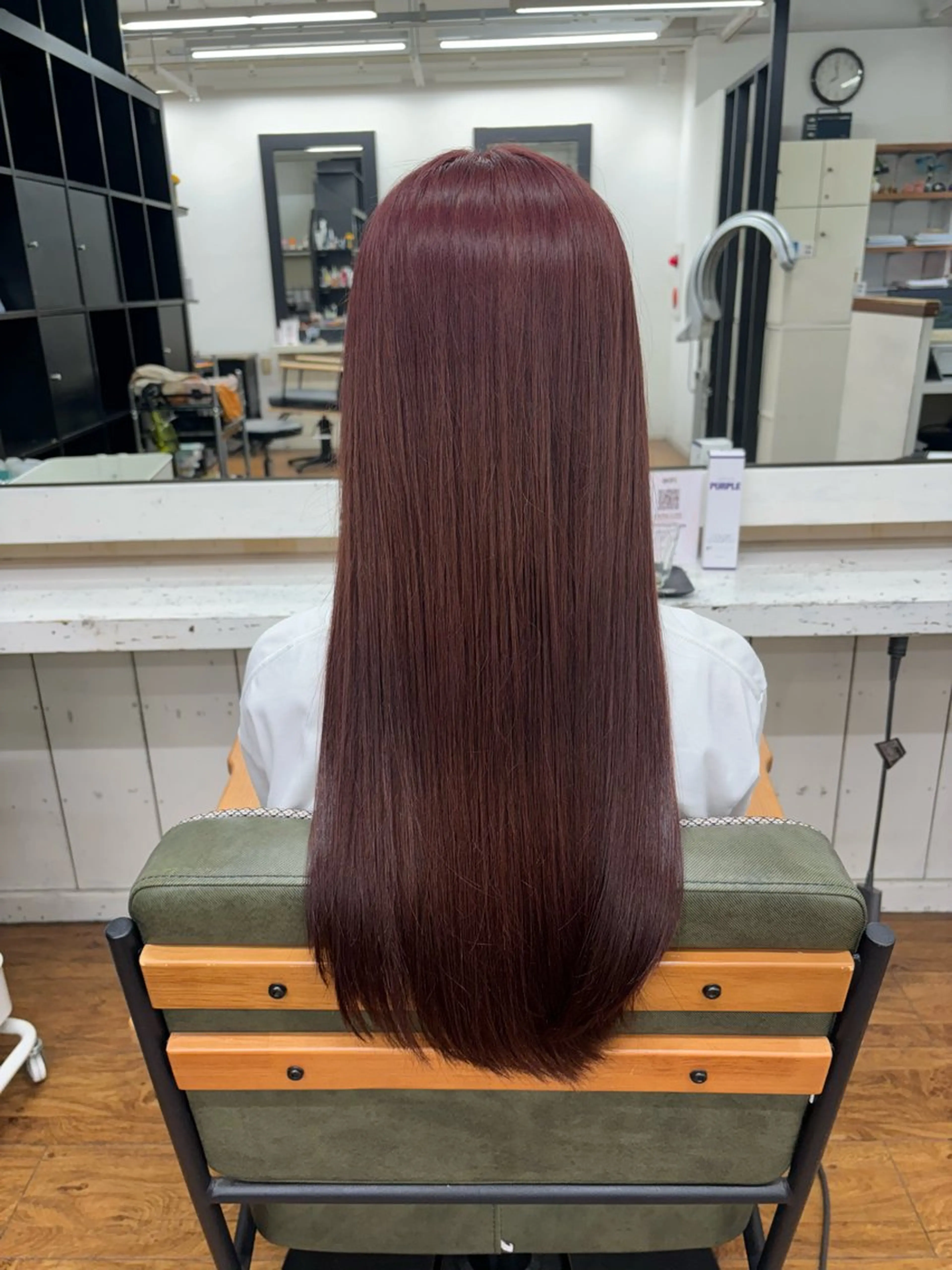 ロング カラー ダブルカラー ヘアカラー 香野 優子のヘアスタイル