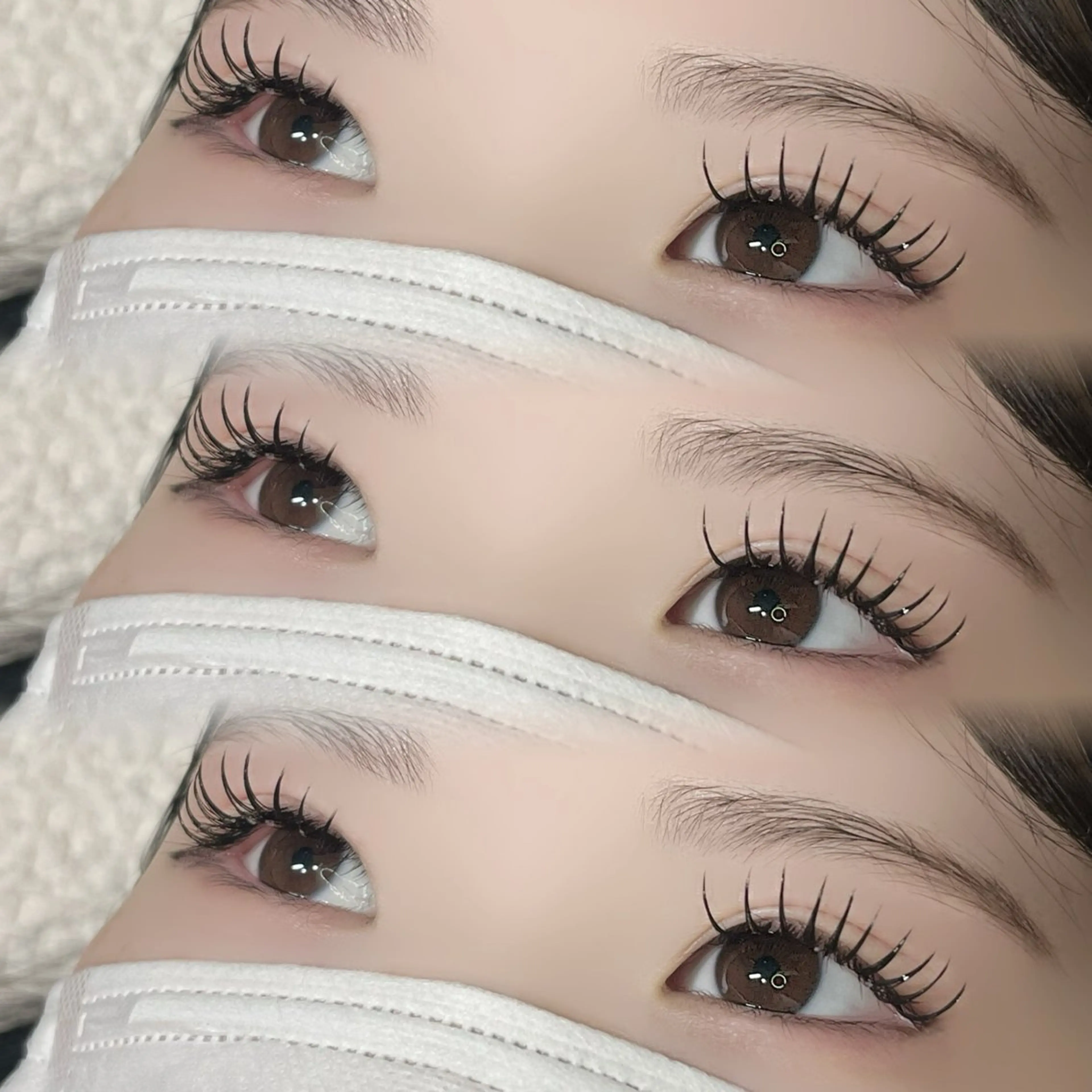 [LED変更可]🖤[オフ込]ダブルフラットマットラッシュ🖤60束(120本)⟡.➕コーティング込の写真