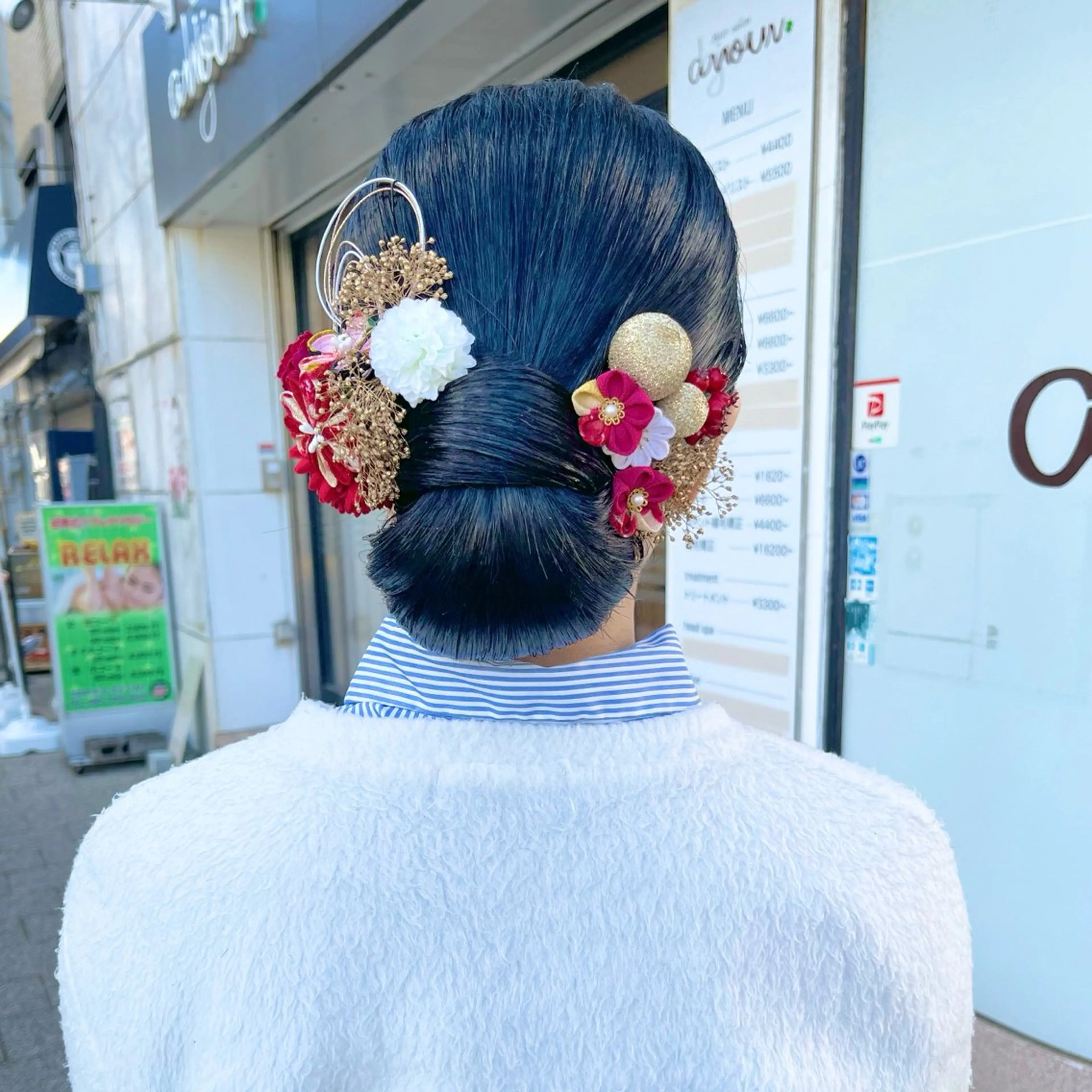 ロング ボブ 髪質改善 レイヤーカット 似合わせカット ウルフカット ヘアセット 初めてのショート お任せください✂️のヘアスタイル
