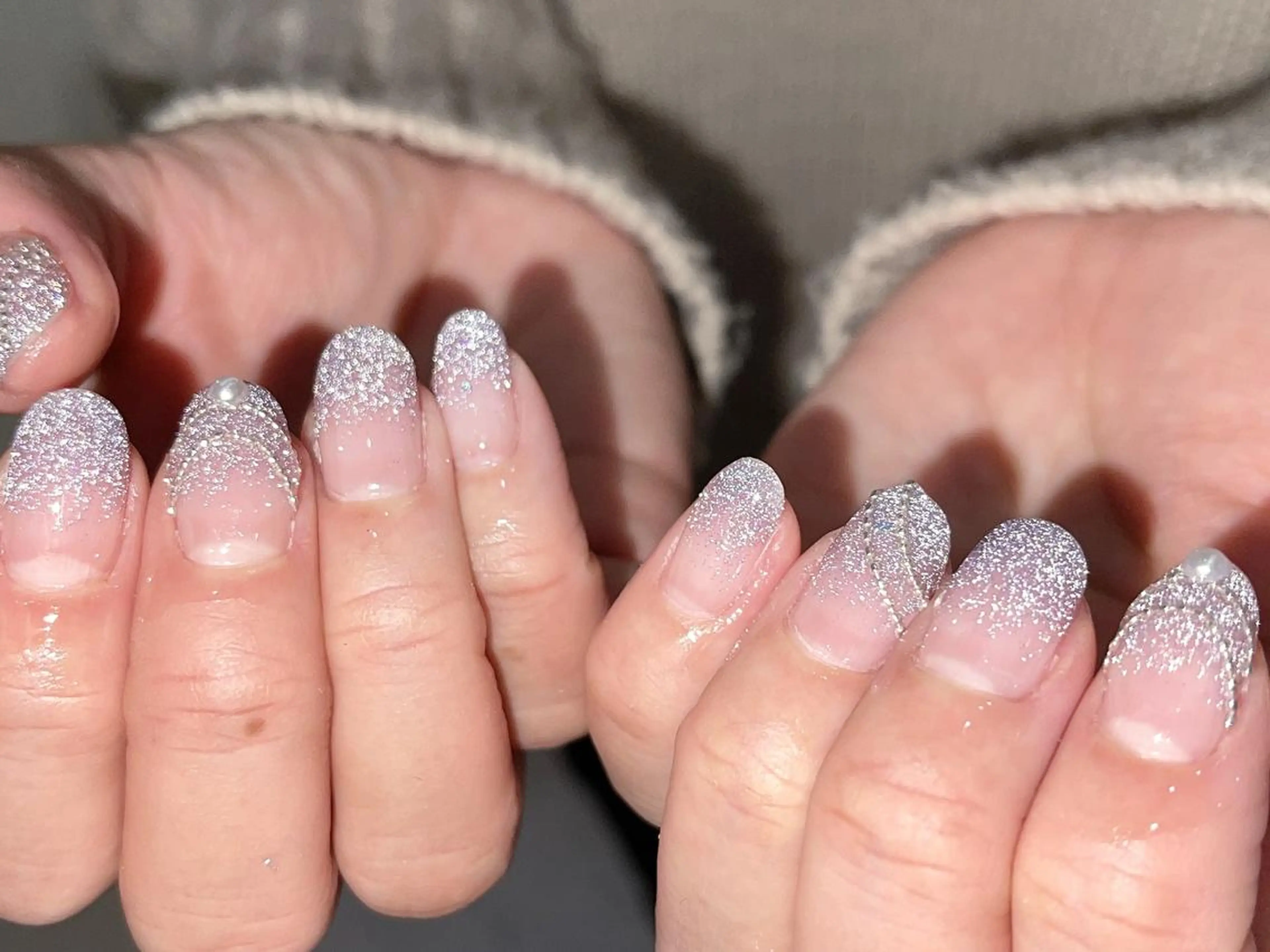 ネイル 持ち込み na🎀🎀na ちゅるちゅるのネイルデザイン