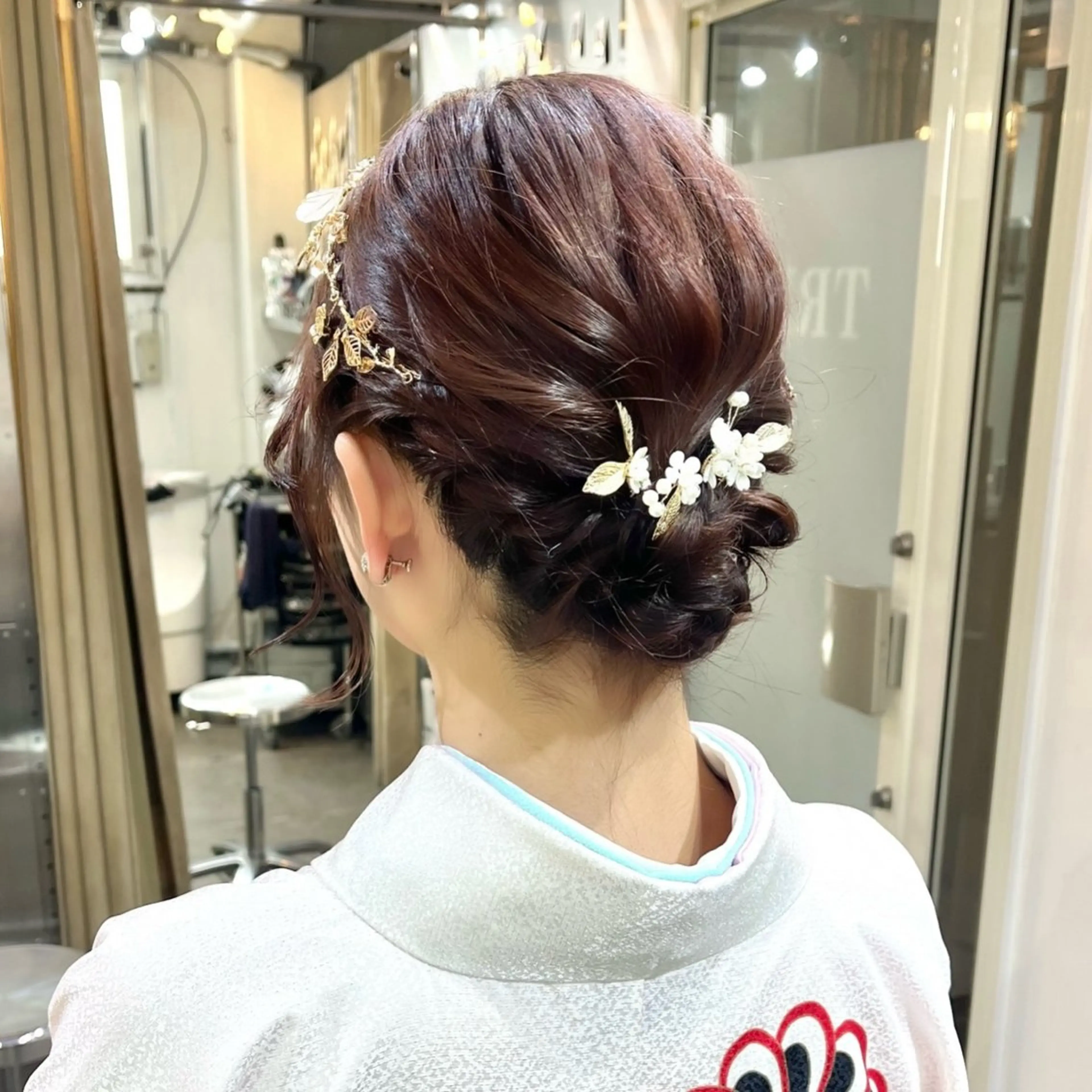 【早朝対応可能🌸】卒業式🎓ヘアセットの写真