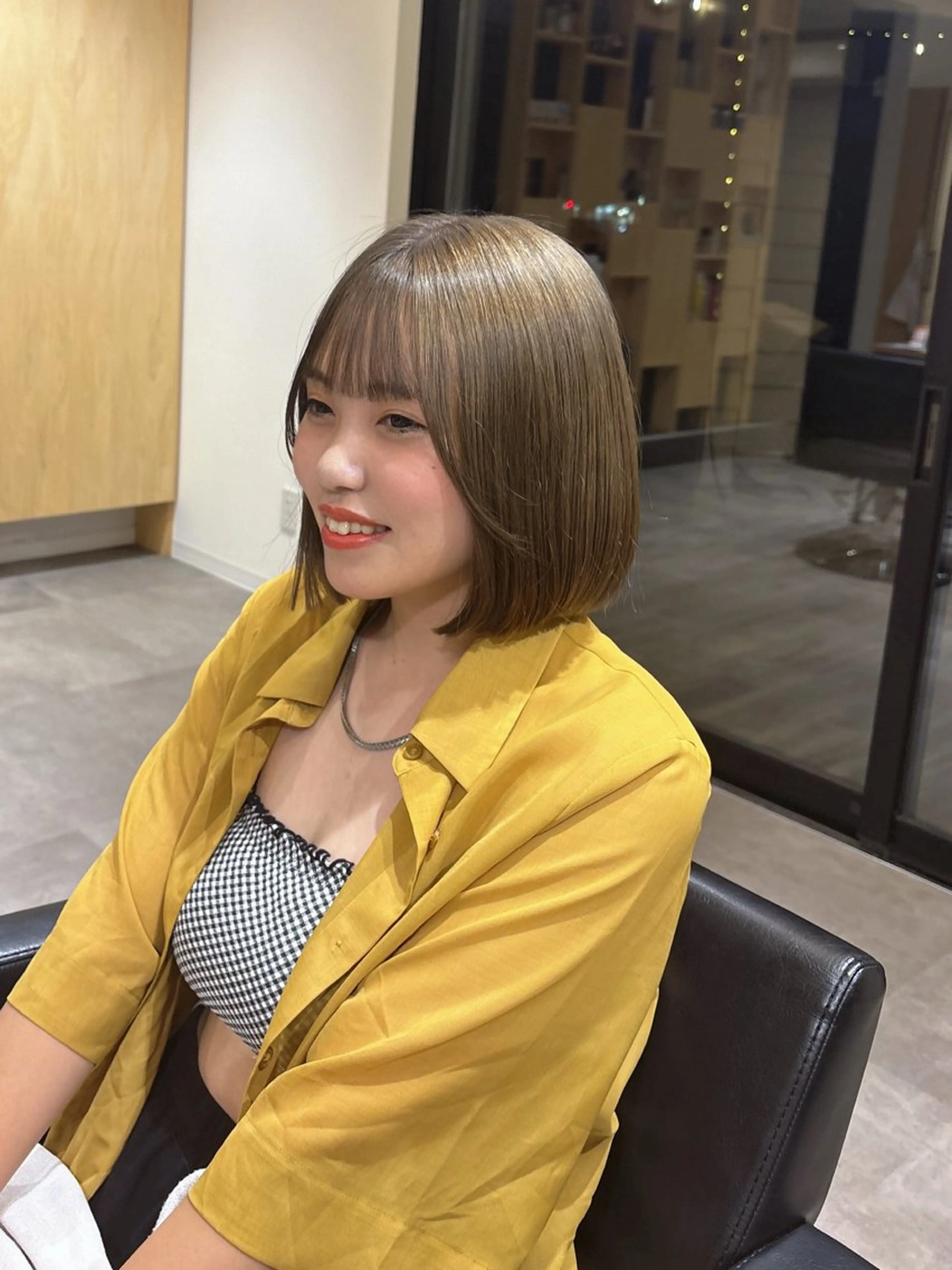 ショート 滑川 吏音のヘアスタイル