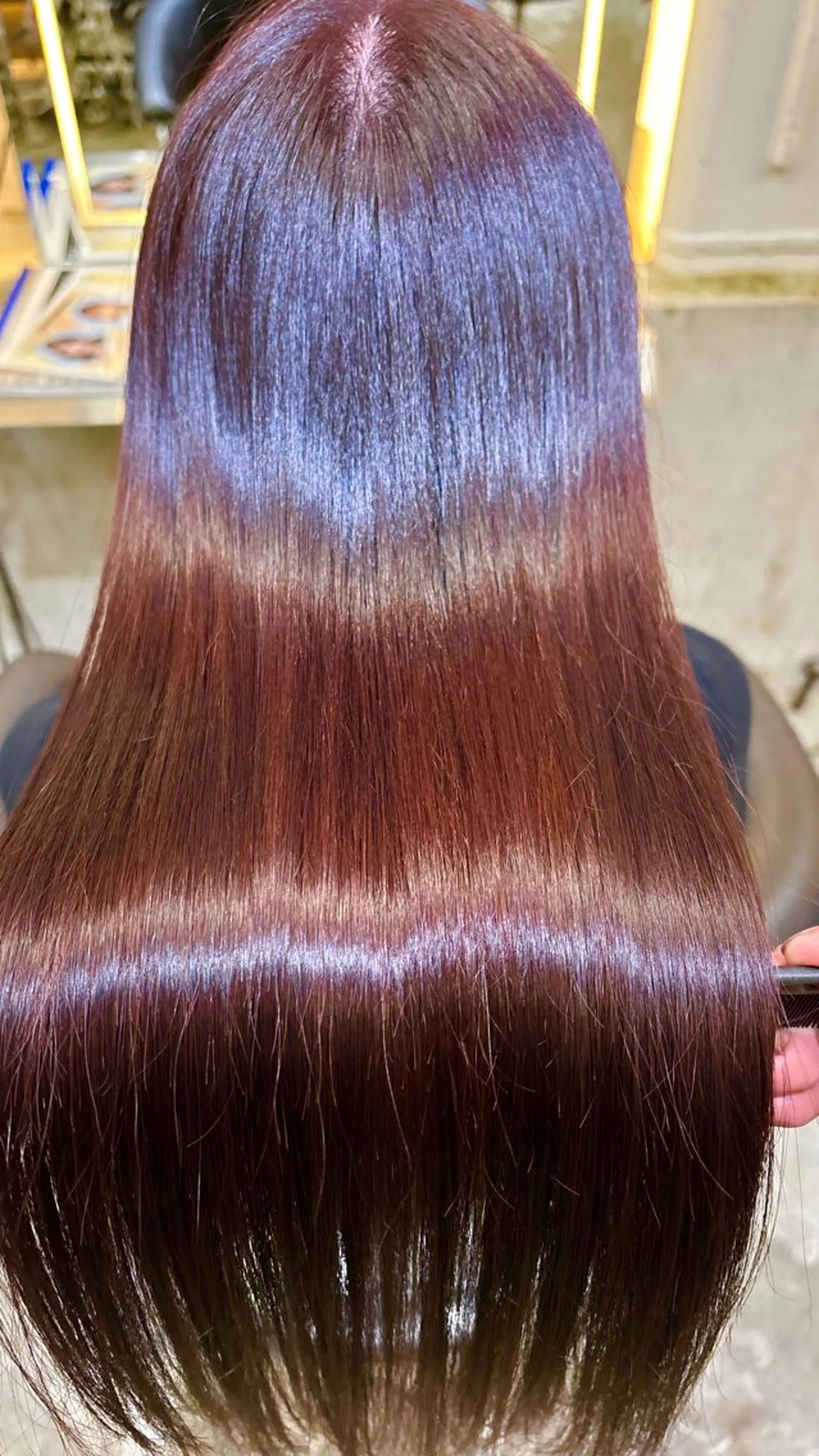 カラー 透明感カラー カット ヘアカラー Lond表参道店所属・うる艶縮毛カラー✨ たいよう☀️のヘアスタイル