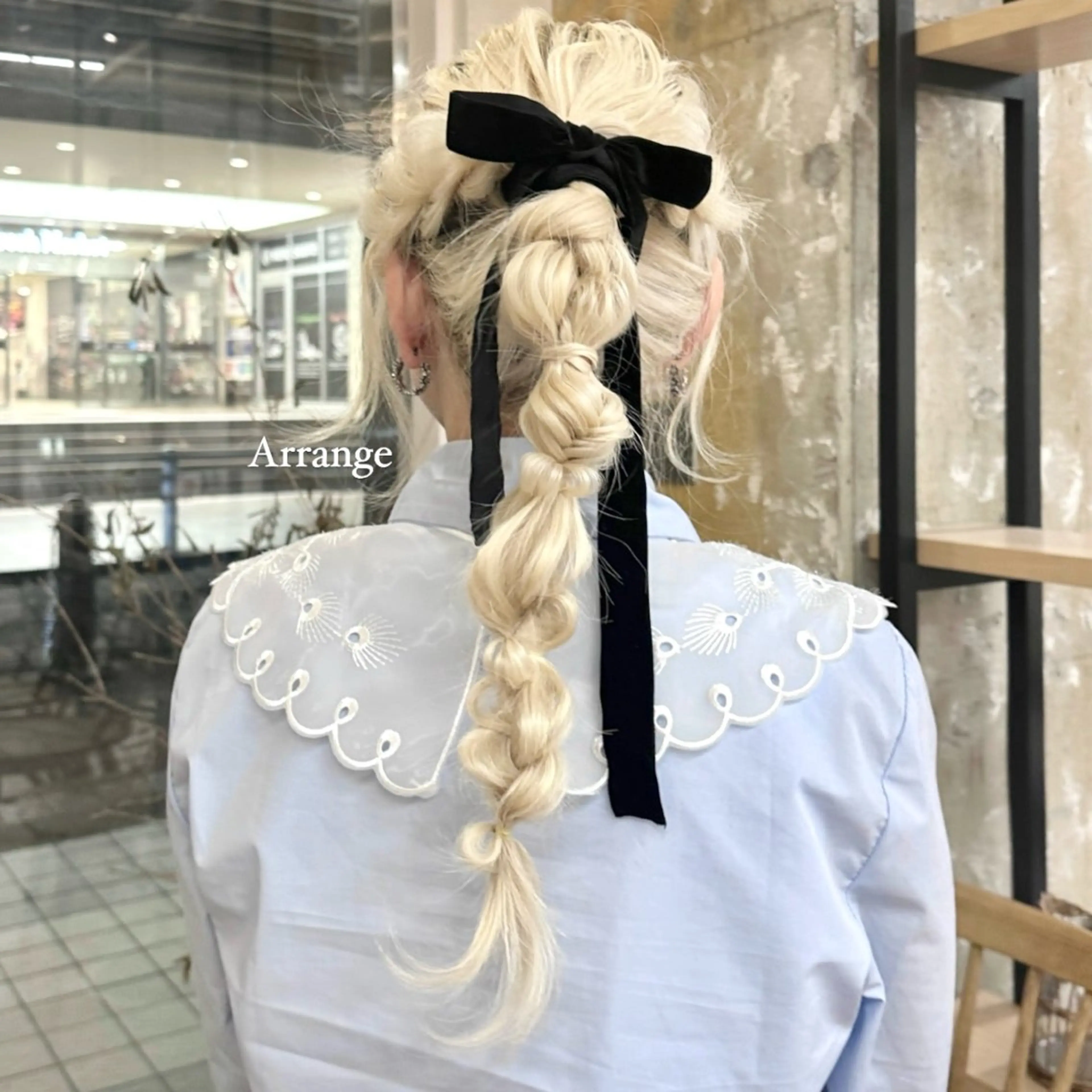 ロング ヘアアレンジ nanami ￤透明感￤ラベンダーのヘアスタイル