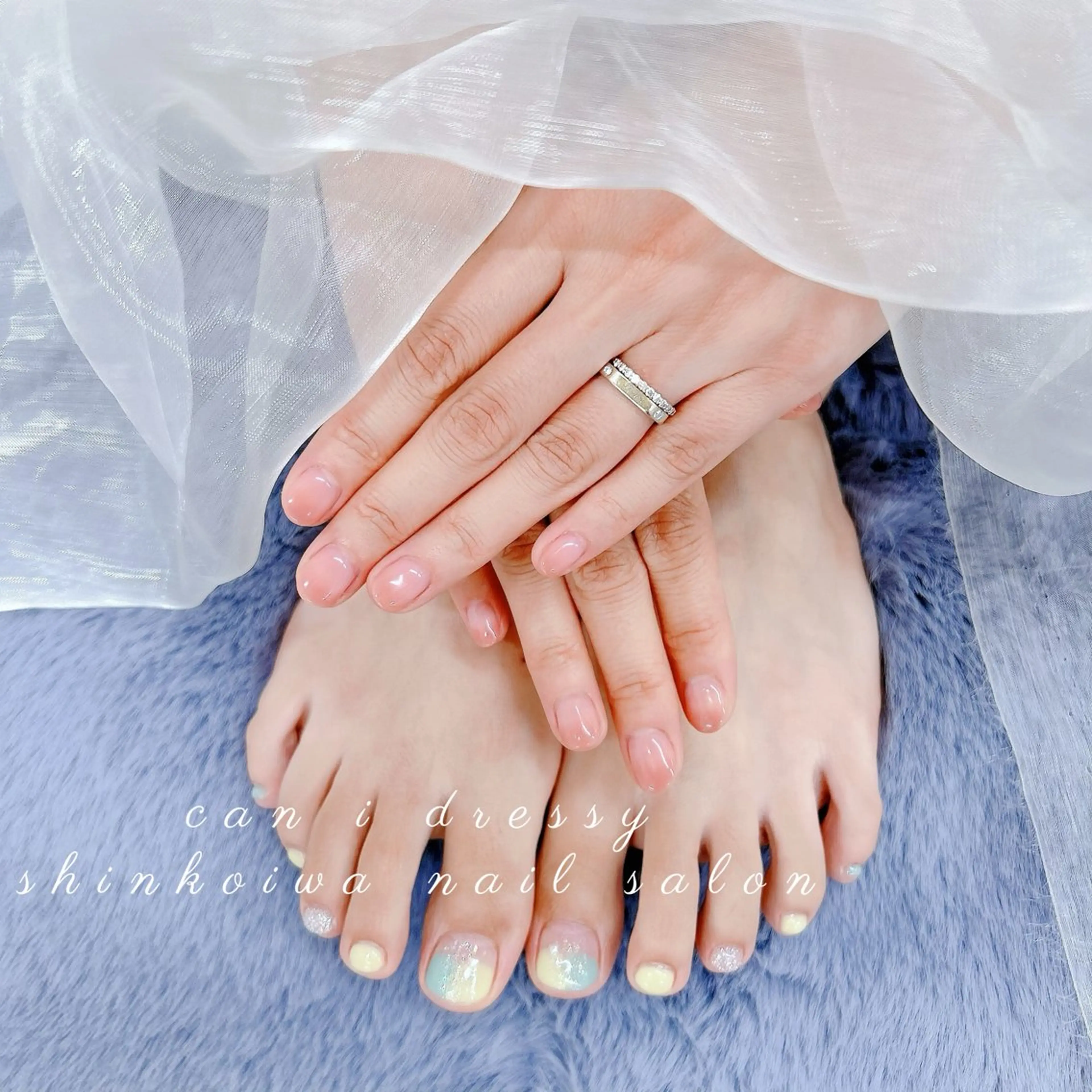 ネイル フットネイル キャンアイドレッシー 新小岩のネイルデザイン