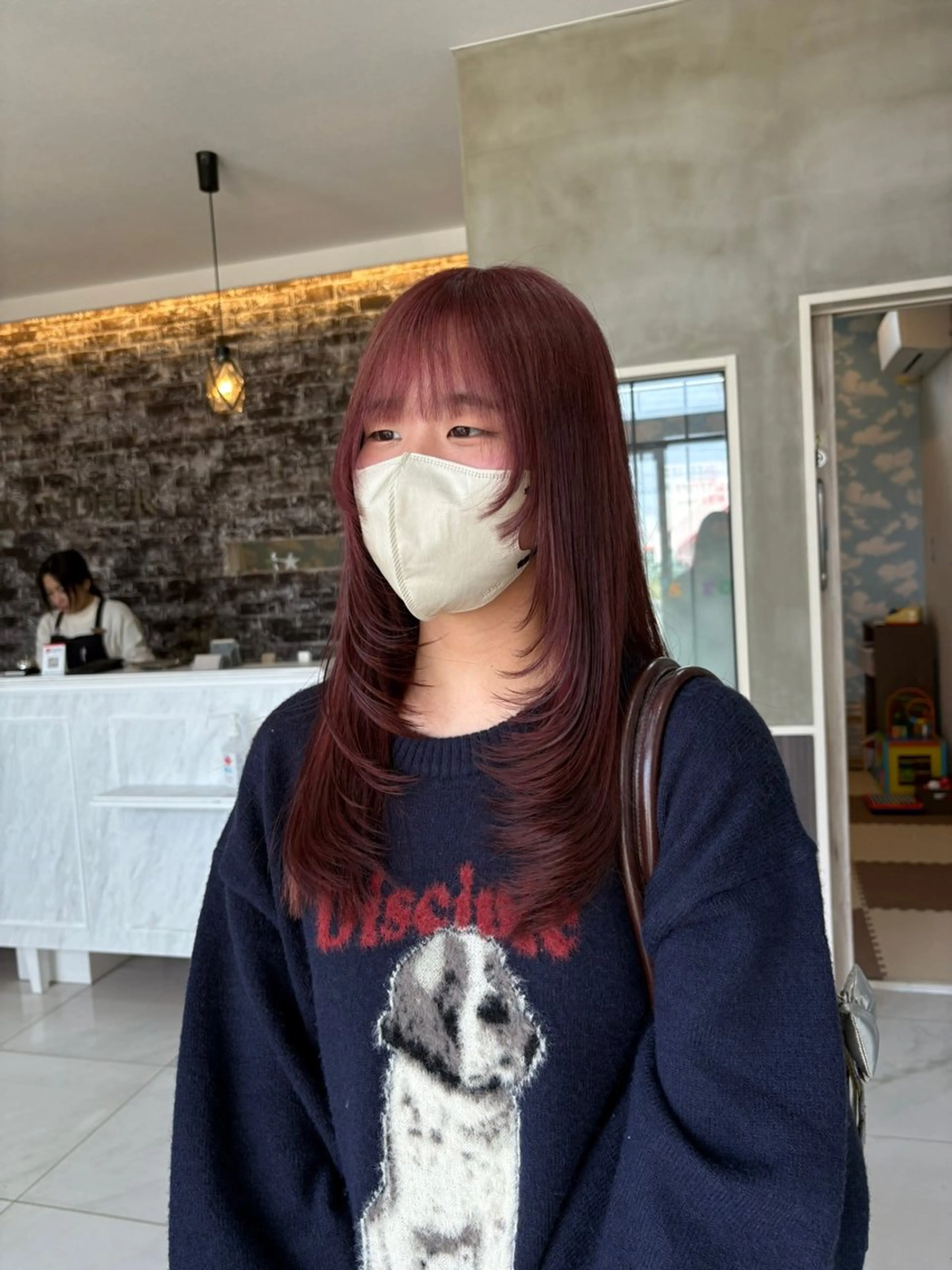 ロング カラー GRANDEUR やまだかなのヘアスタイル