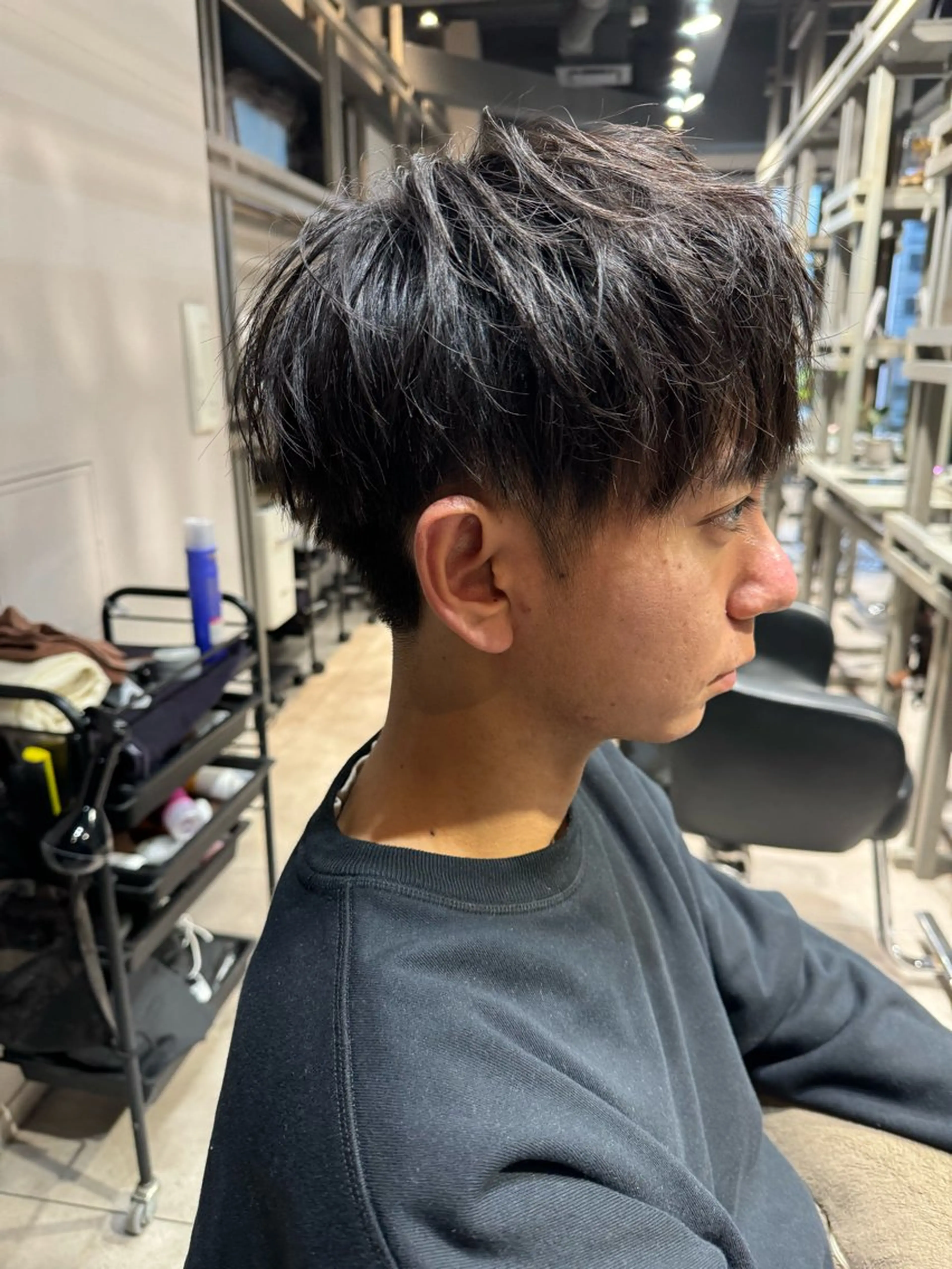 ショート メンズ マッシュ ショートヘア カット ヘッドスパ 似合う髪型が 分からない方へのヘアスタイル