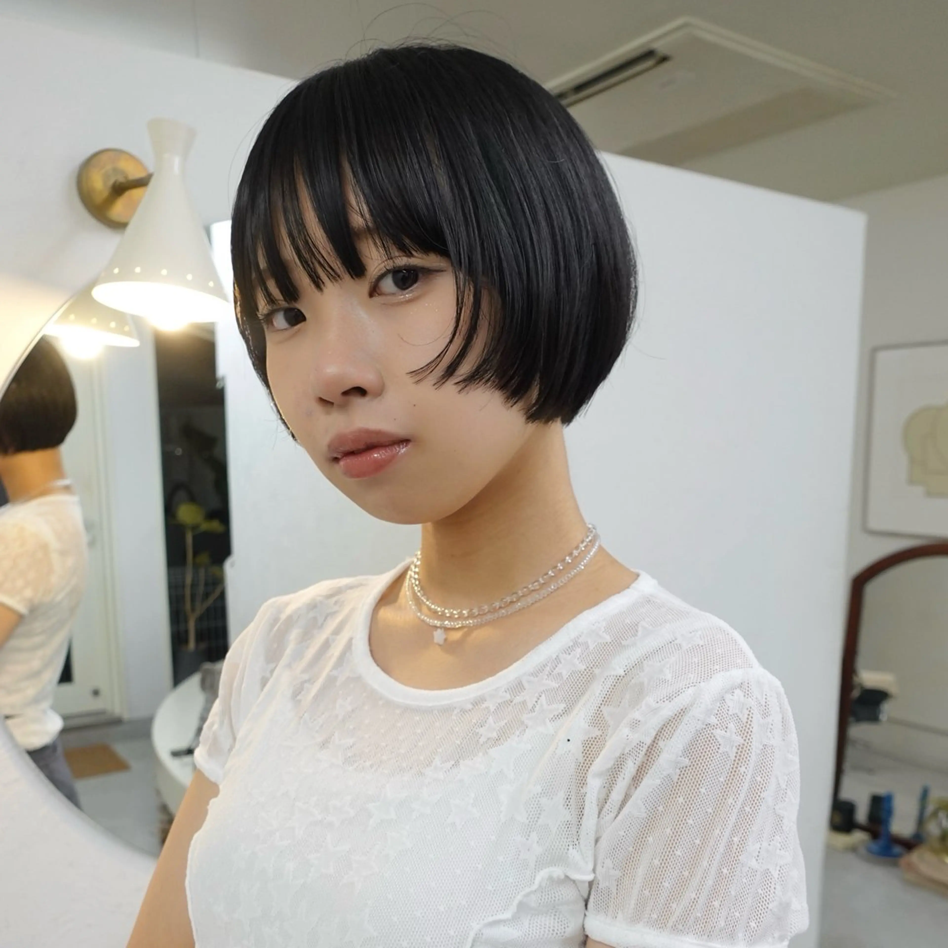 ショート aco/名古屋.栄 ボブ/透明感カラーのヘアスタイル