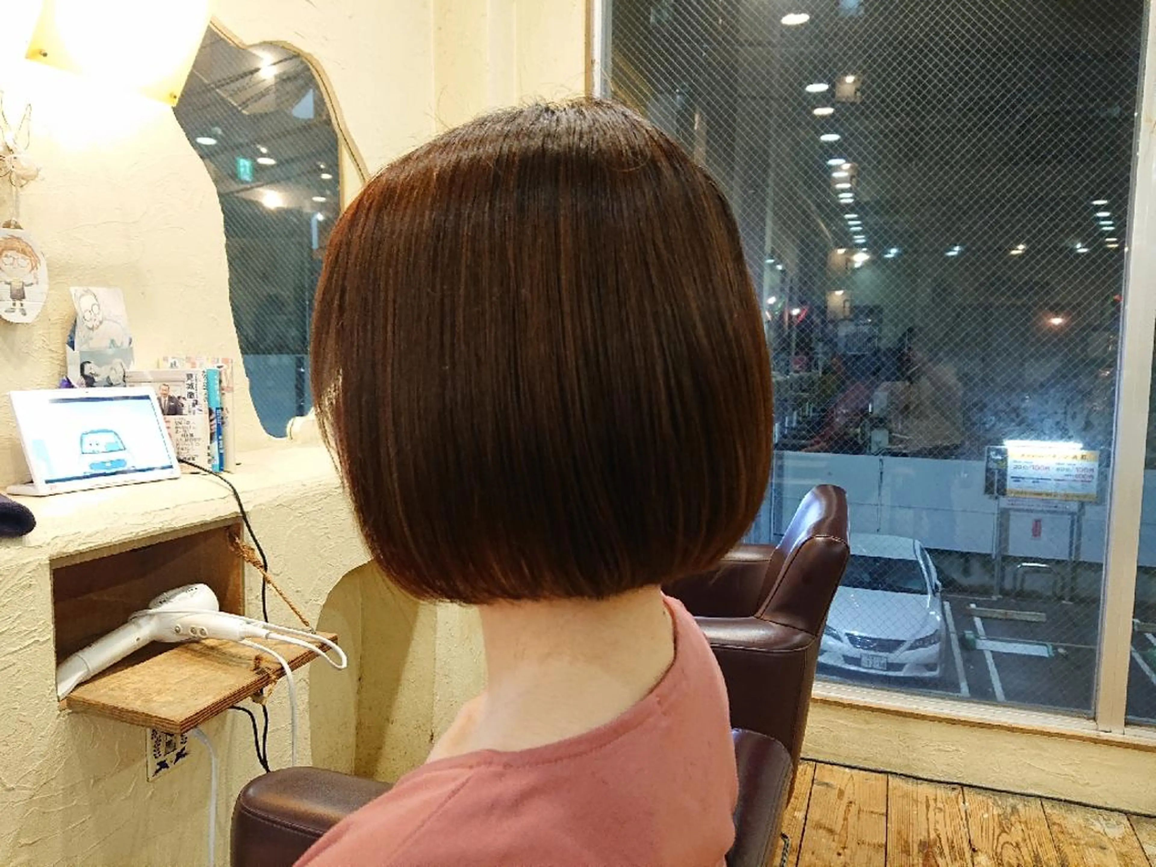 ショート 前下がりボブ ボブ 「sumi」 AMIのヘアスタイル