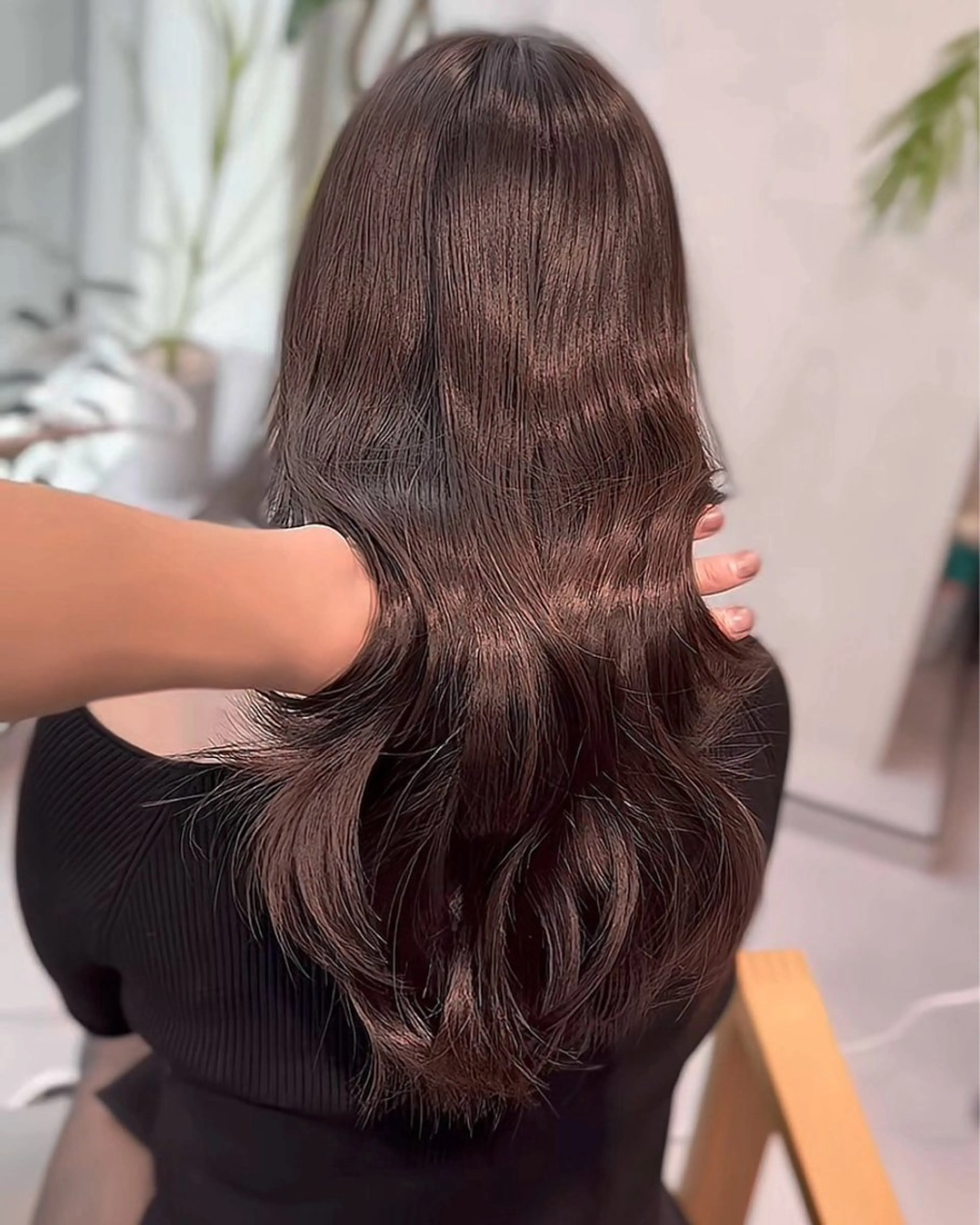 ロング カット ヘアカラー 韓国レイヤー RYOTAのヘアスタイル