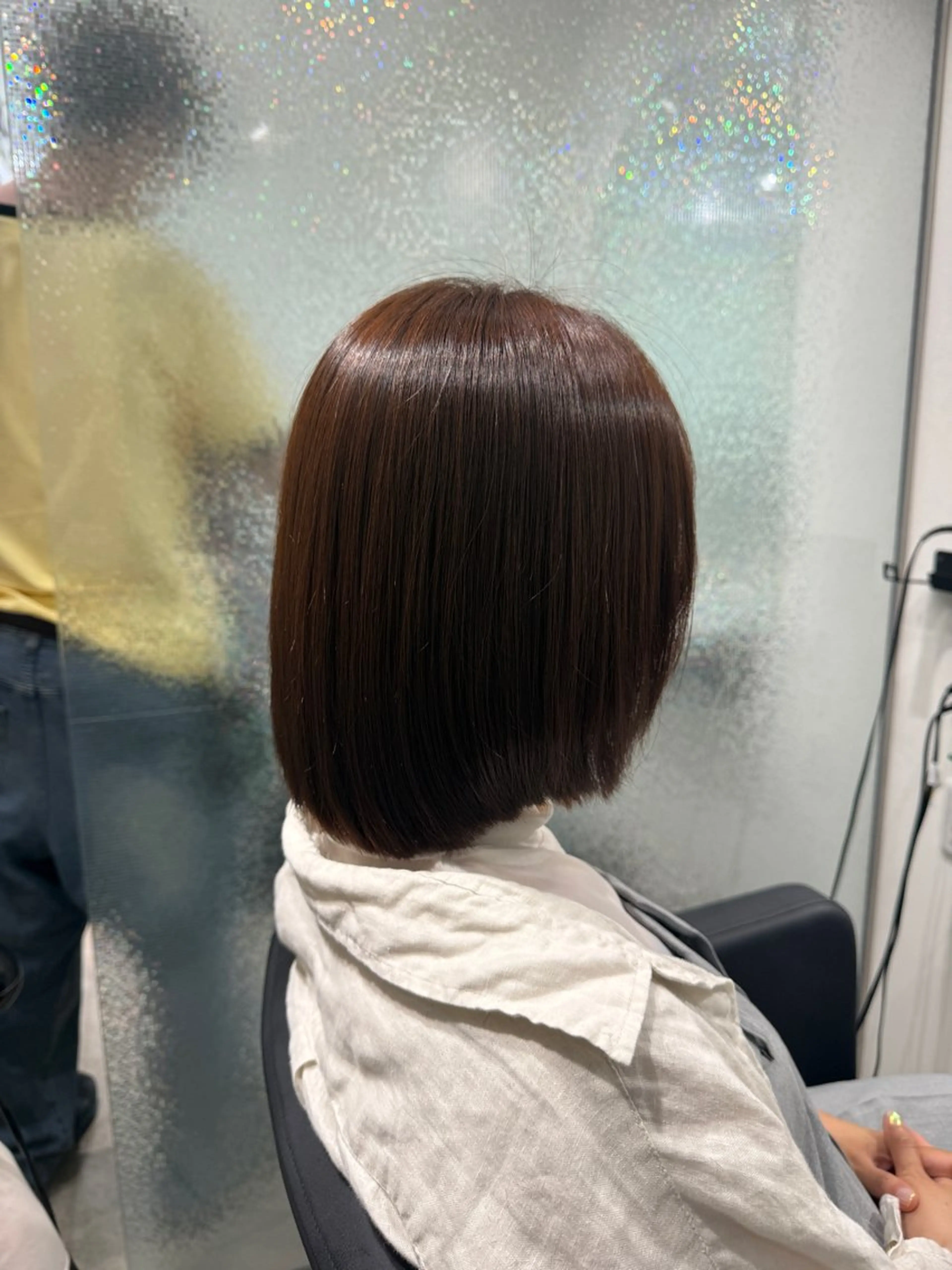 ショート 縮毛矯正 縮毛矯正 似合わせスタイル☁️ 堀内志茉🍀のヘアスタイル