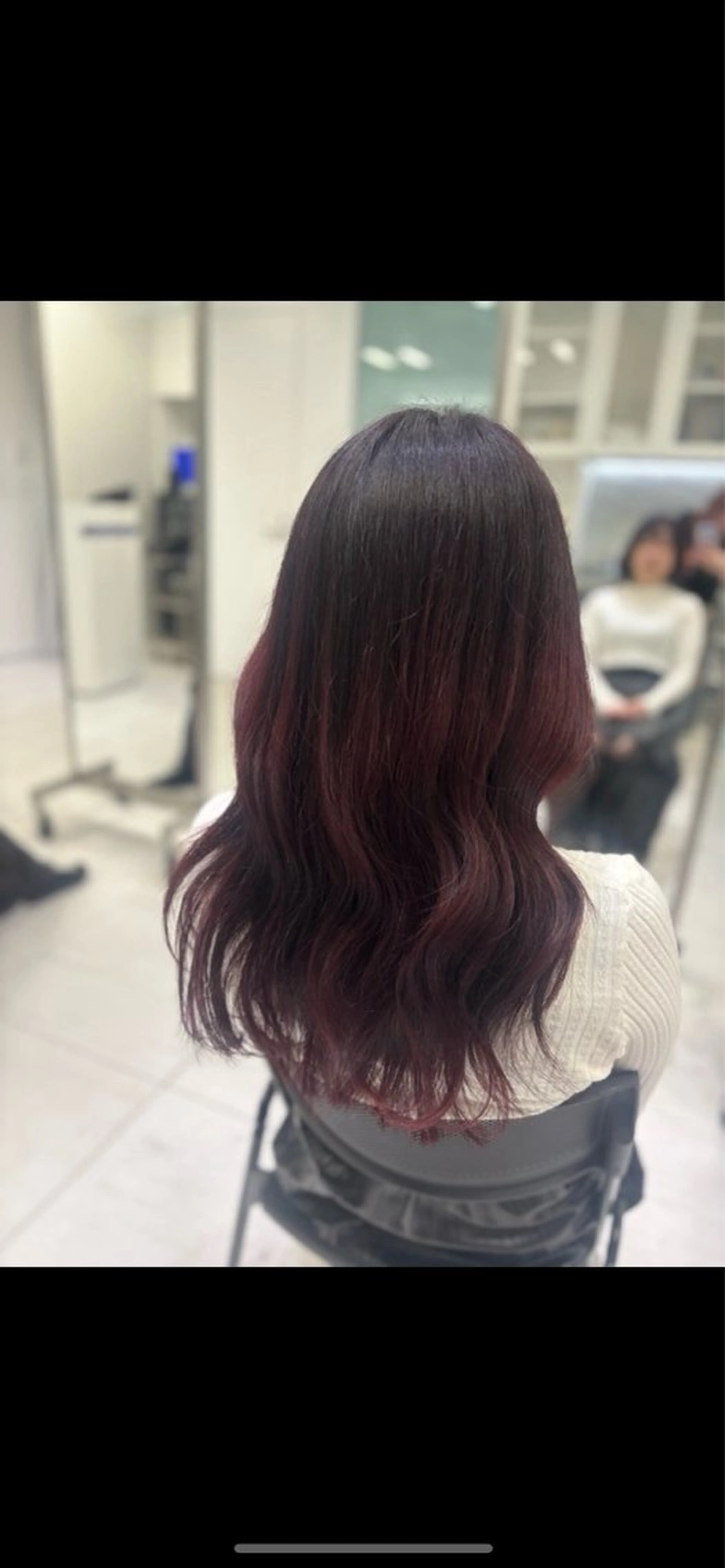 セミロング 今村 詩のヘアスタイル