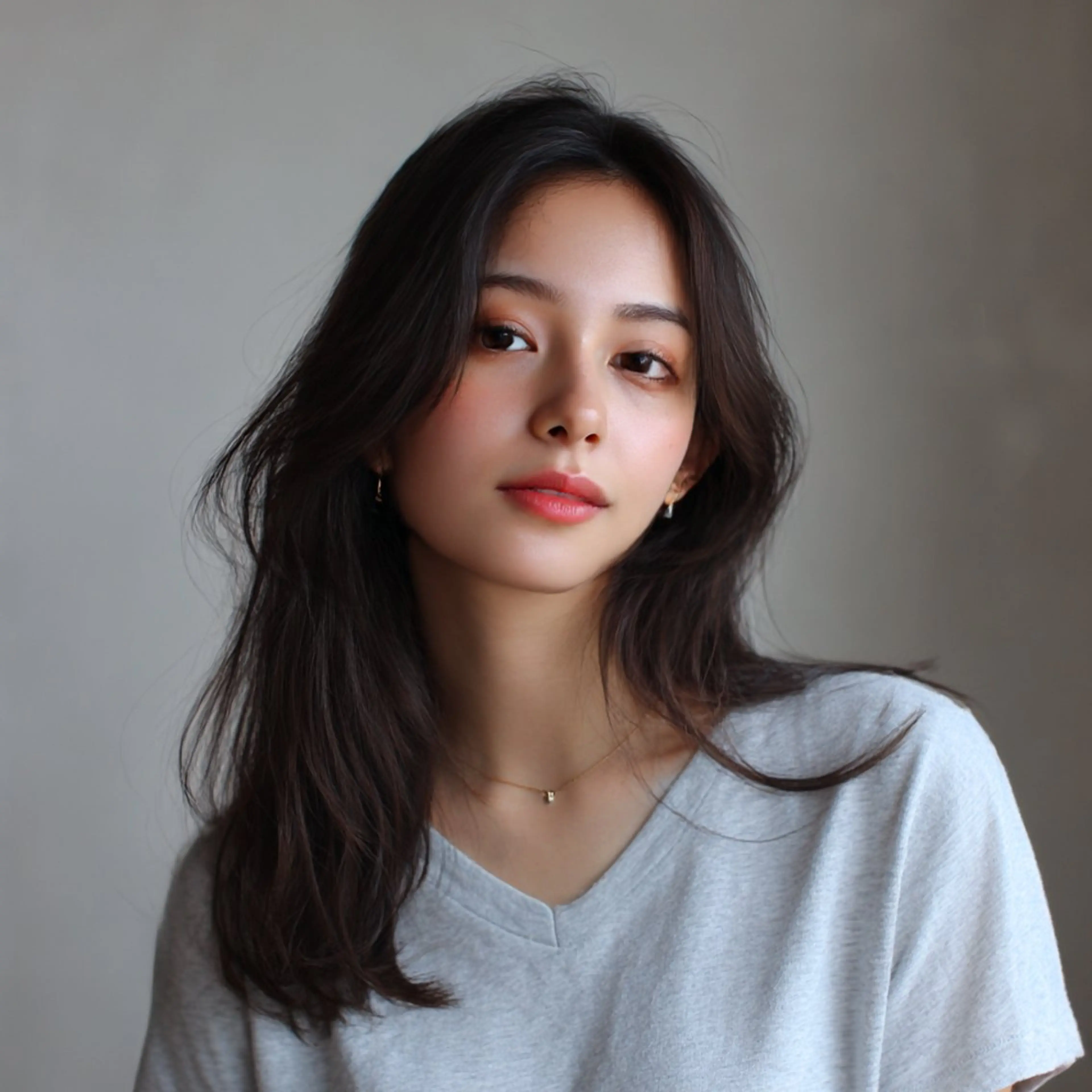 ロング 飯田 知将のヘアスタイル