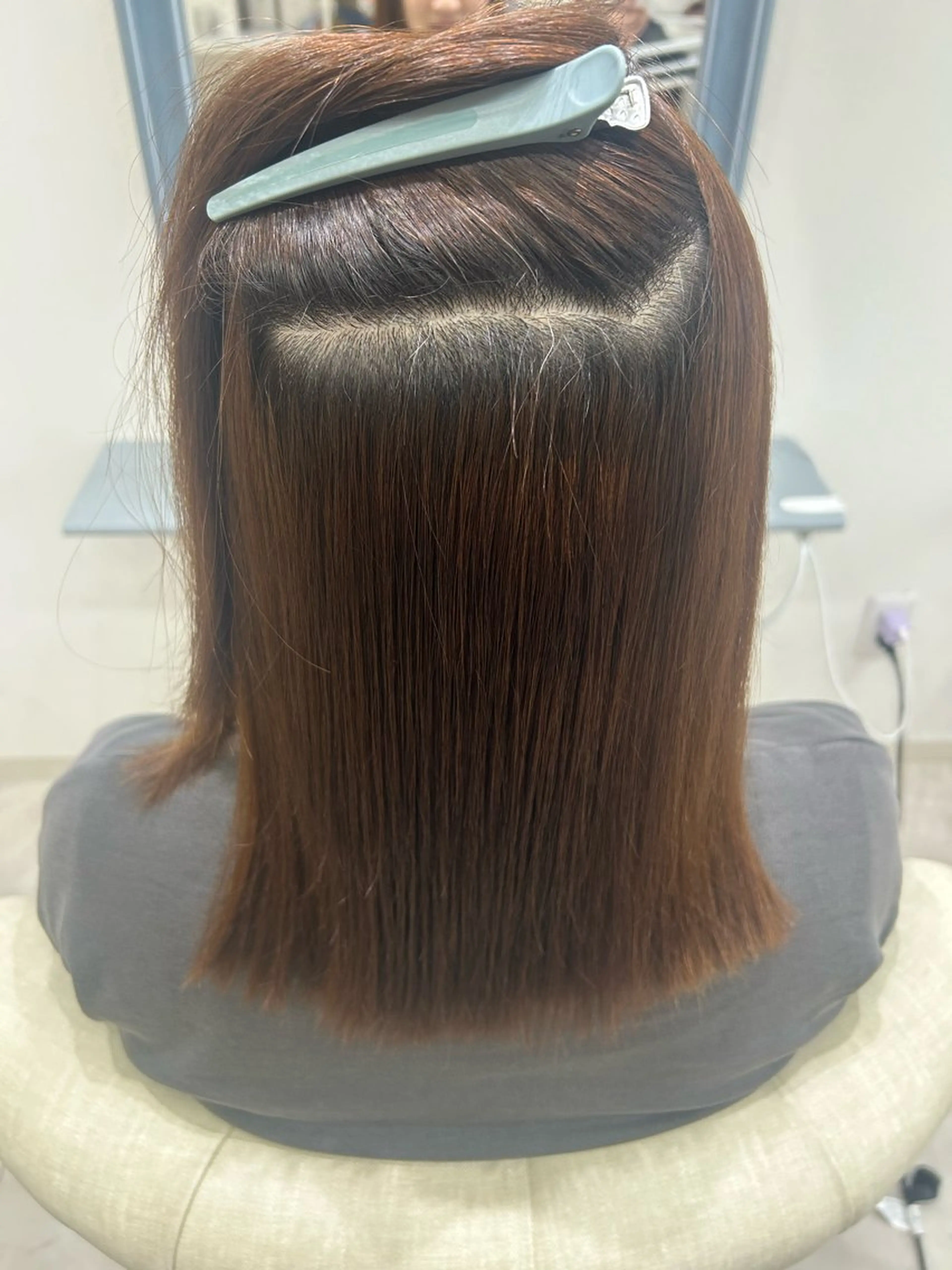 ミディアム 美髪矯正/ LISAのヘアスタイル