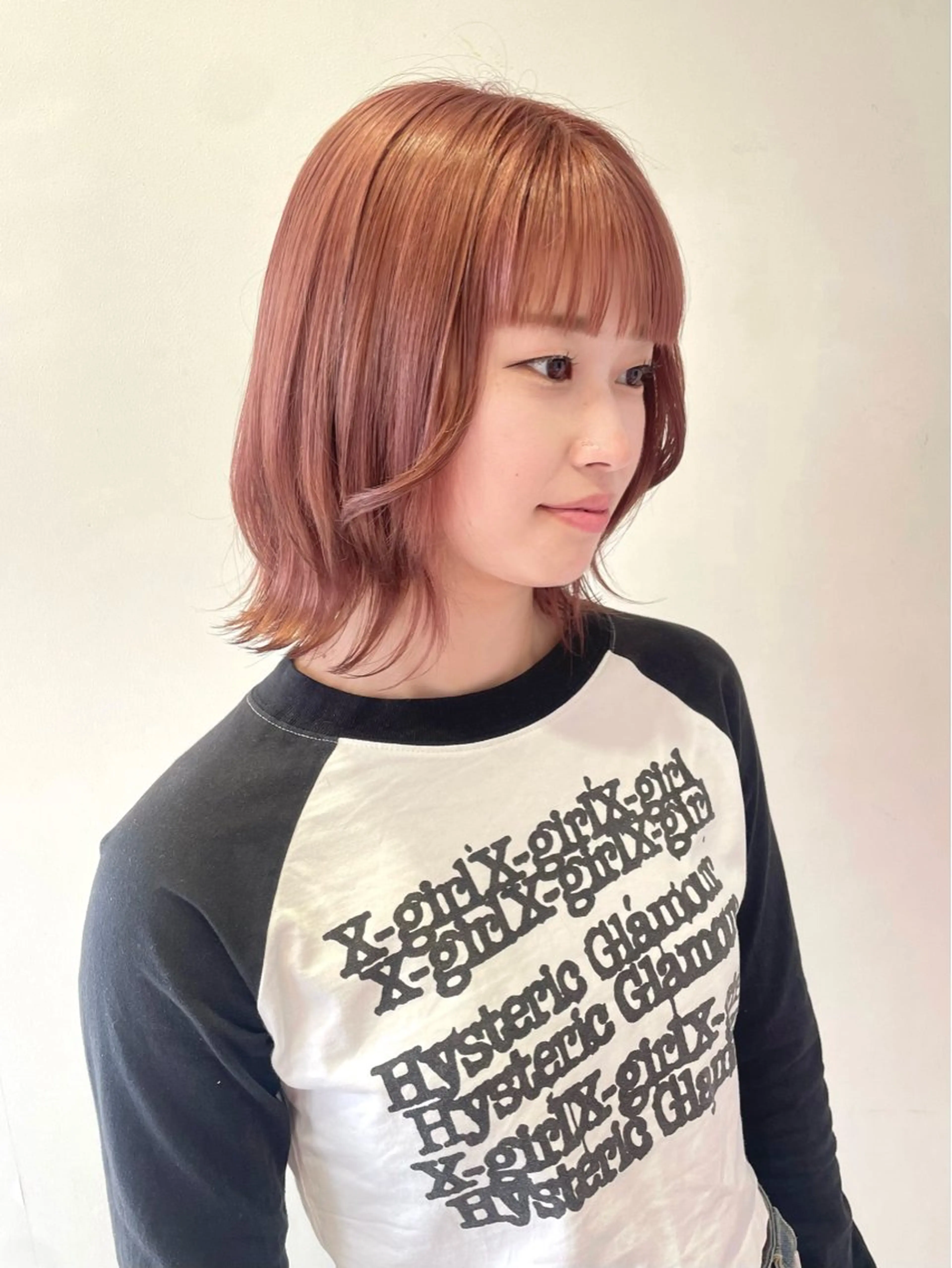 ロング カラー ヘアカラー 🤎韓国ヘア ベージュ まゆか🤎のヘアスタイル