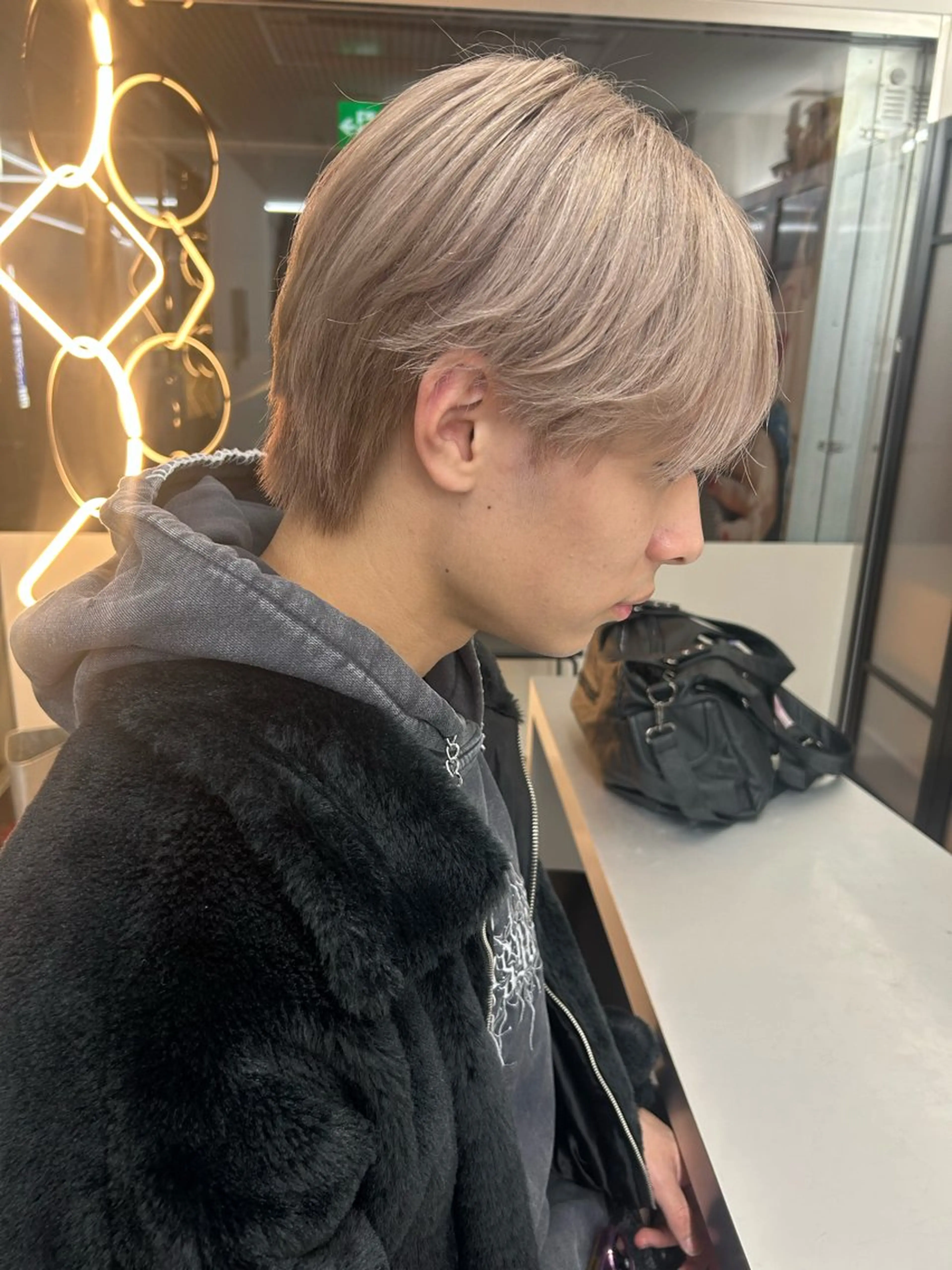 カラー メンズ 川﨑 晴菜のヘアスタイル