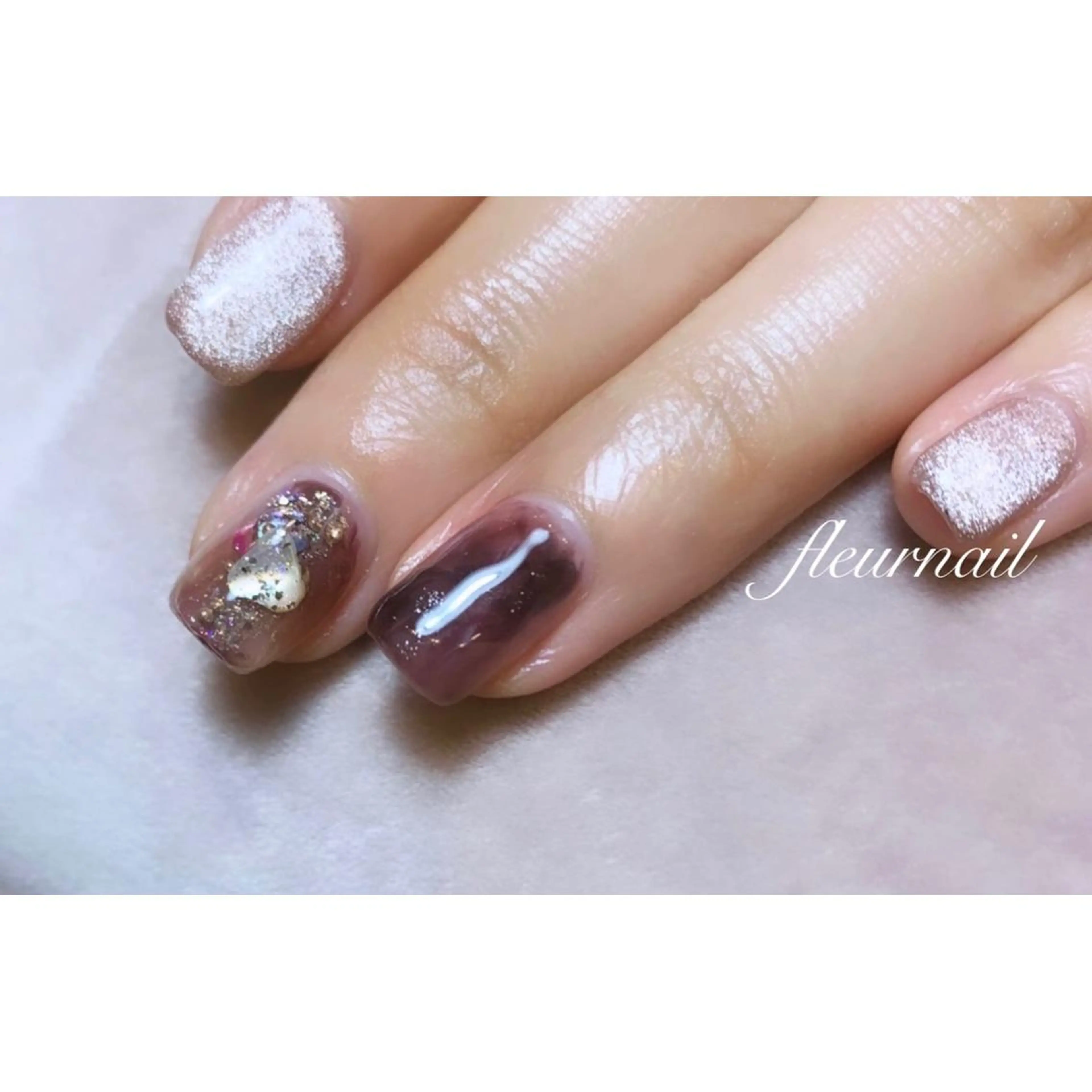 ネイル ハンドネイル fleurnail miuraのネイルデザイン