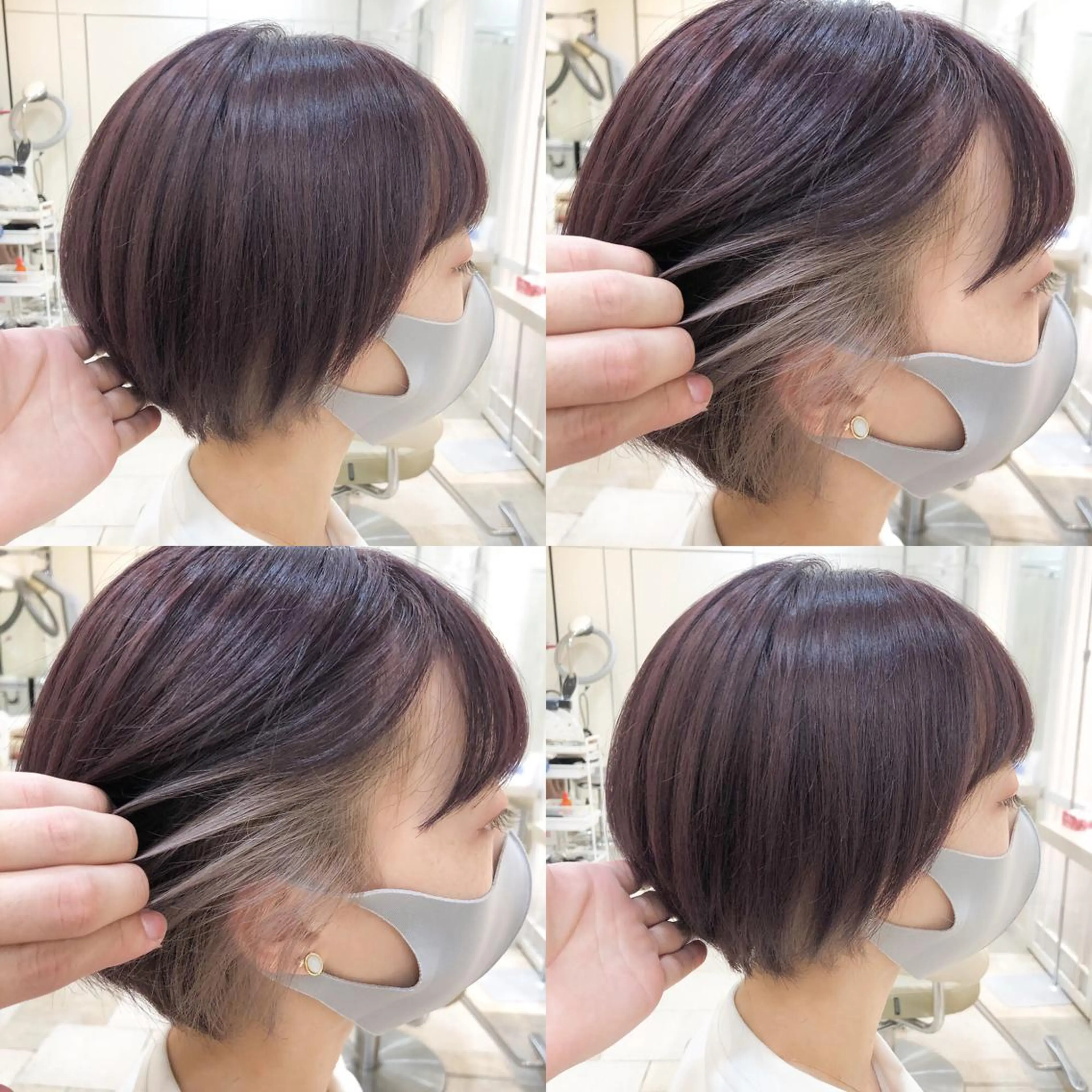 カラー 東梅田エリアカラー ヘアセットNo. 1のヘアスタイル