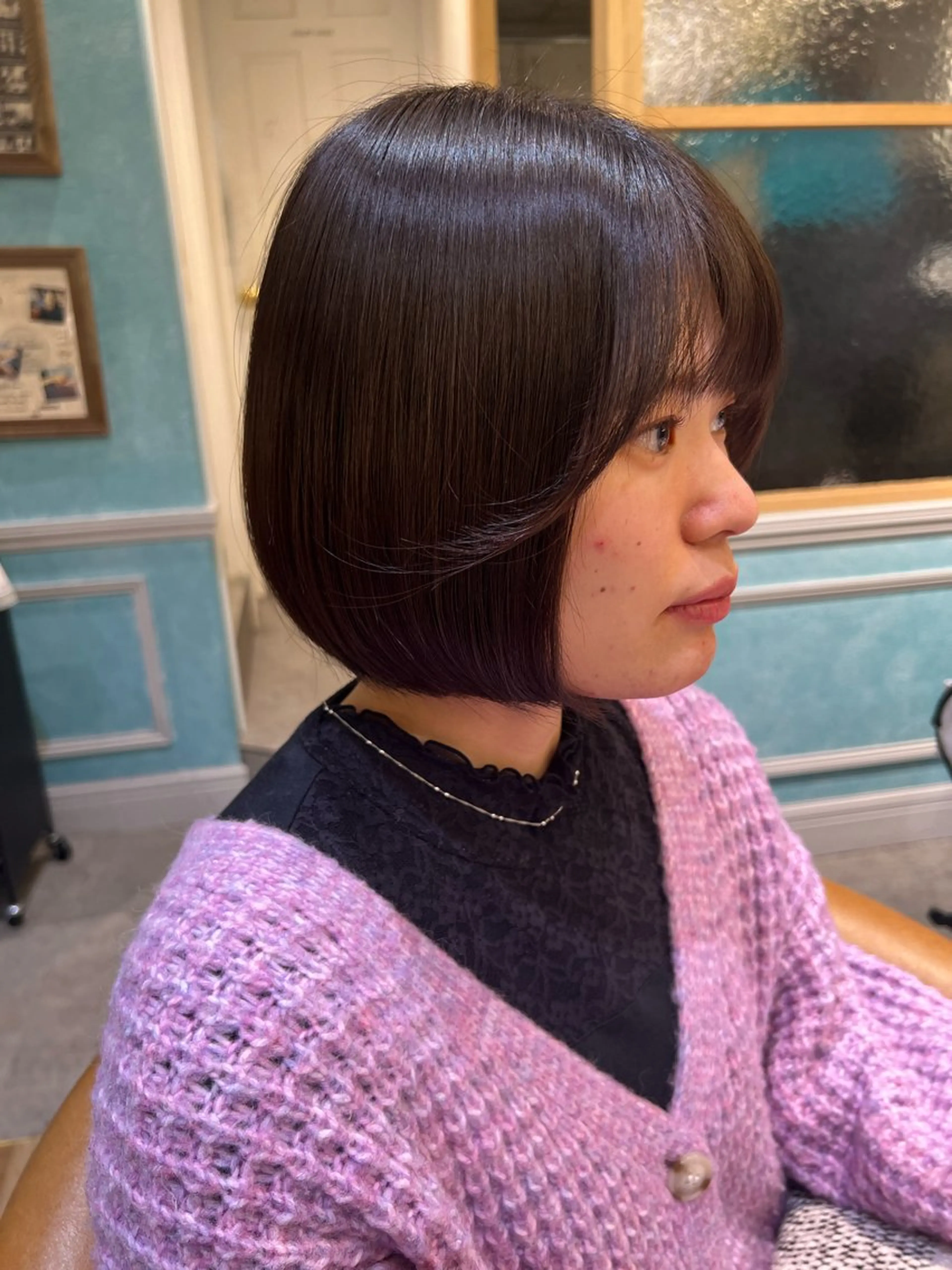 ショート 大宮/ボブ/縮毛矯正 大瀧菜月のヘアスタイル