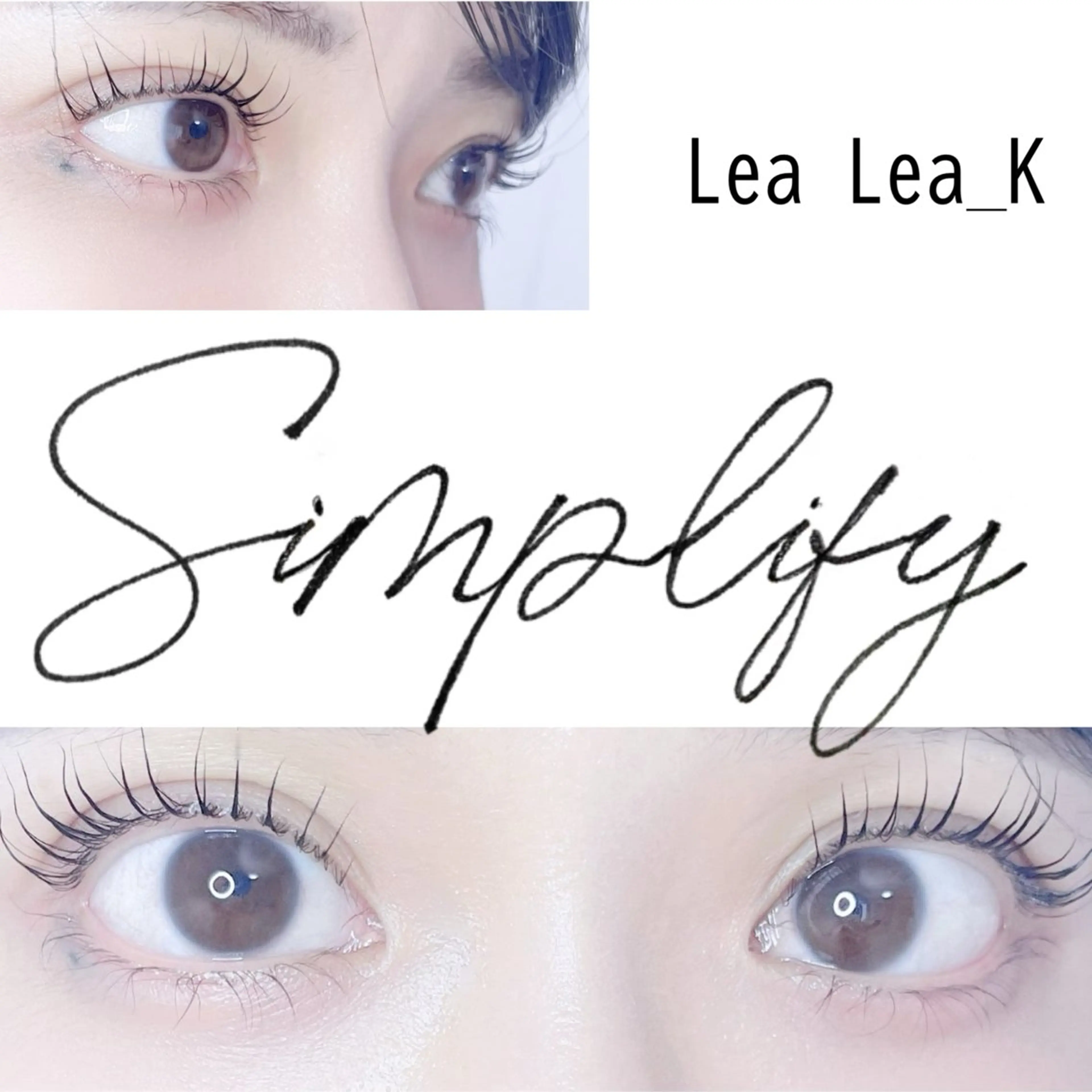 マツエク・マツパ 一重×まつ毛パーマ LeaLea_K MIZUKIのマツエク・マツパデザイン