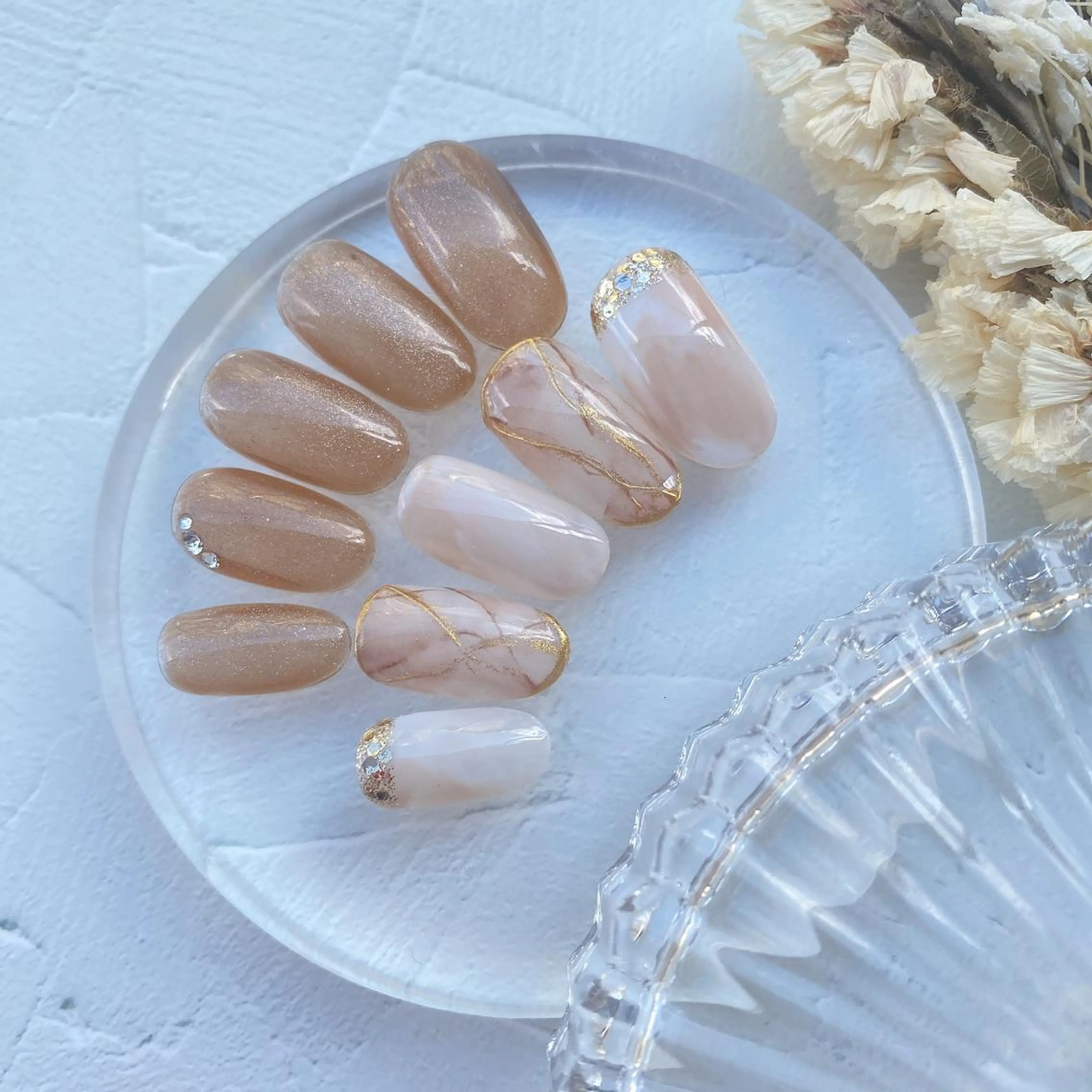 ネイル 【育児休暇中】今中 沙季のネイルデザイン