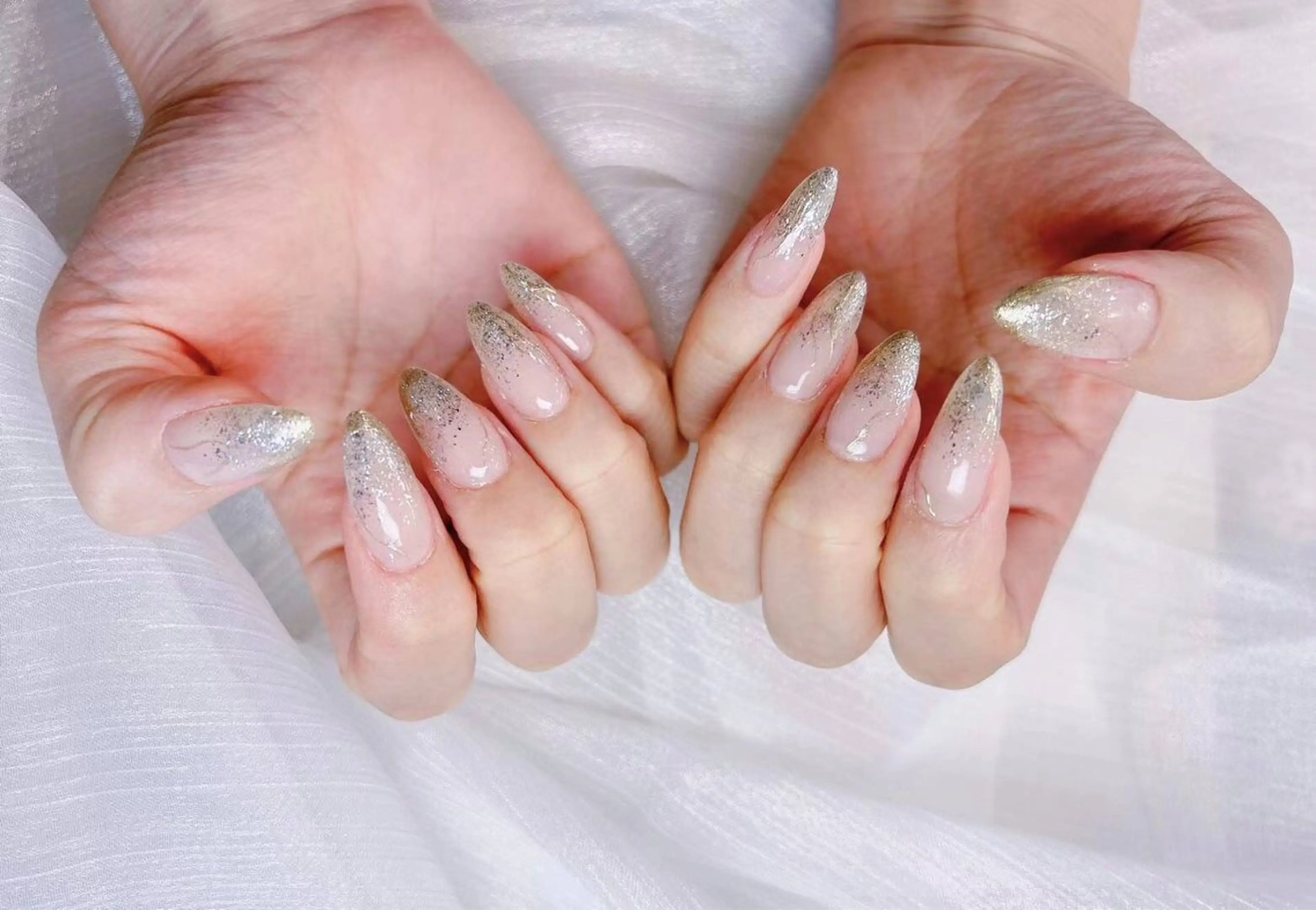 ネイル アートネイル フラワーネイル フットネイル ジェルネイル グラデーション Babarla　Nail　Salon所属・babarla Nailのネイルデザイン