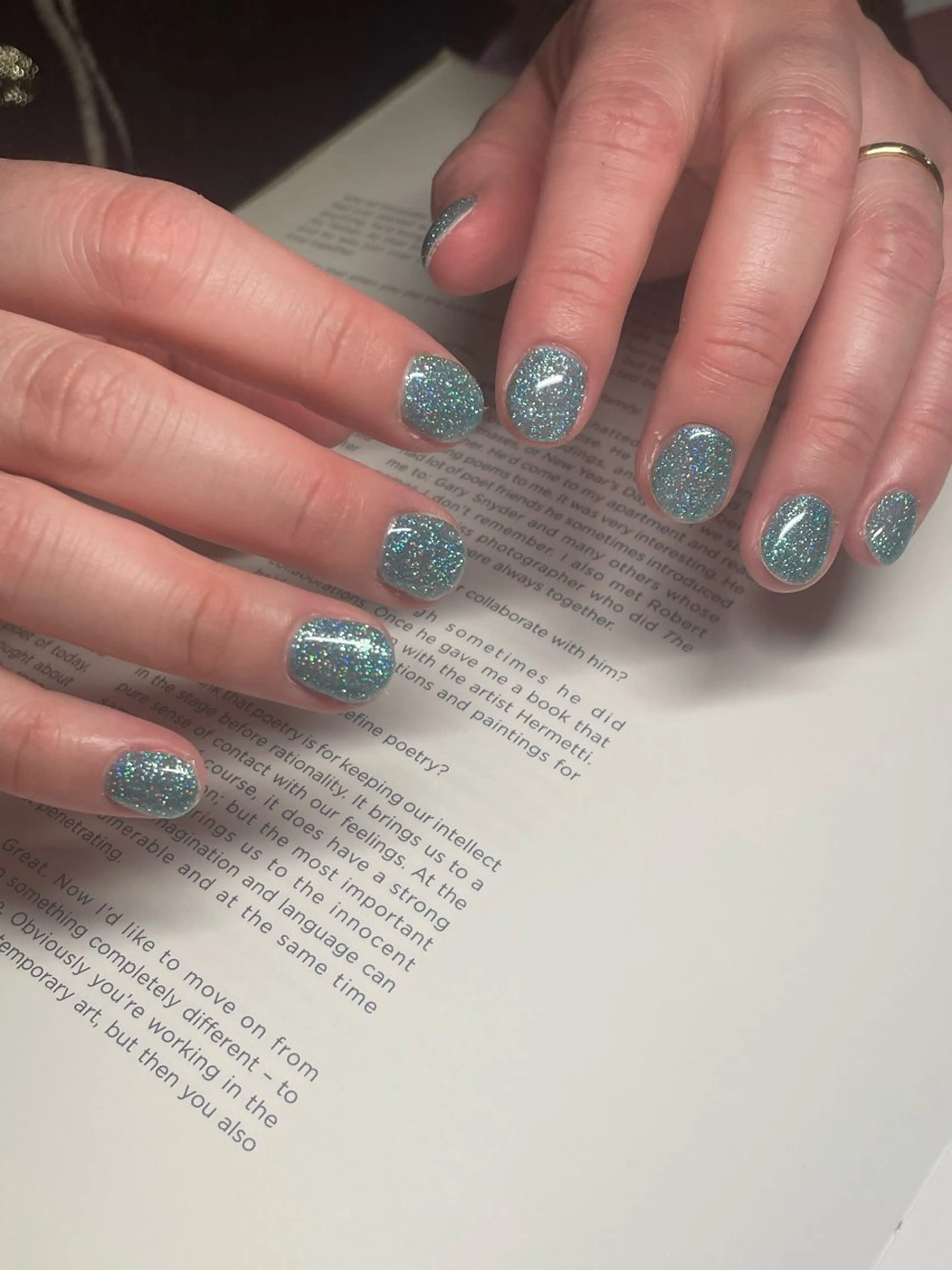 ネイル フラッシュネイル ラメ(グリッター) MOUTONNAIL 森尾のネイルデザイン