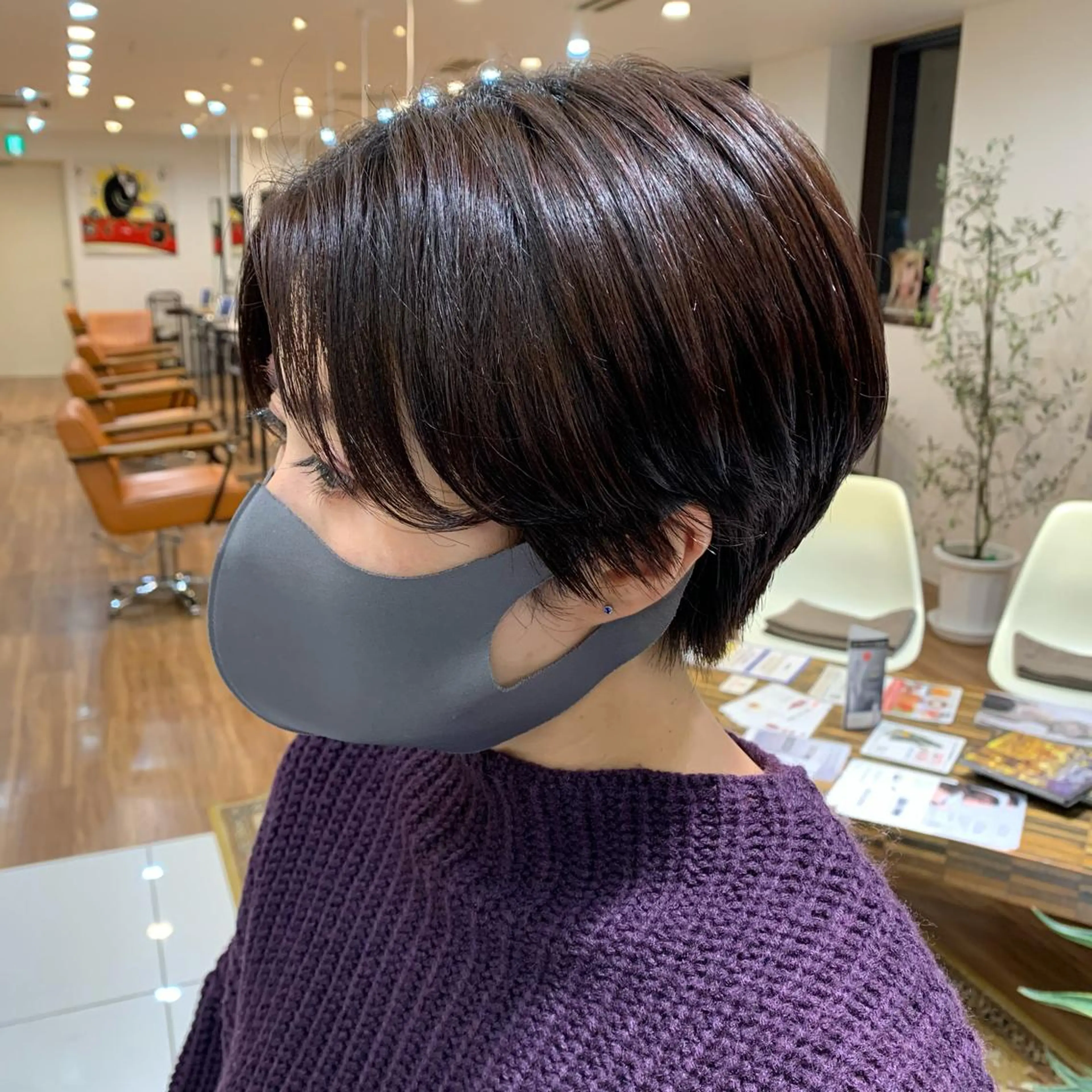 ショート ハンサムショート ショートヘア 【韓国風くびれヘア】 joule小木曽輝のヘアスタイル