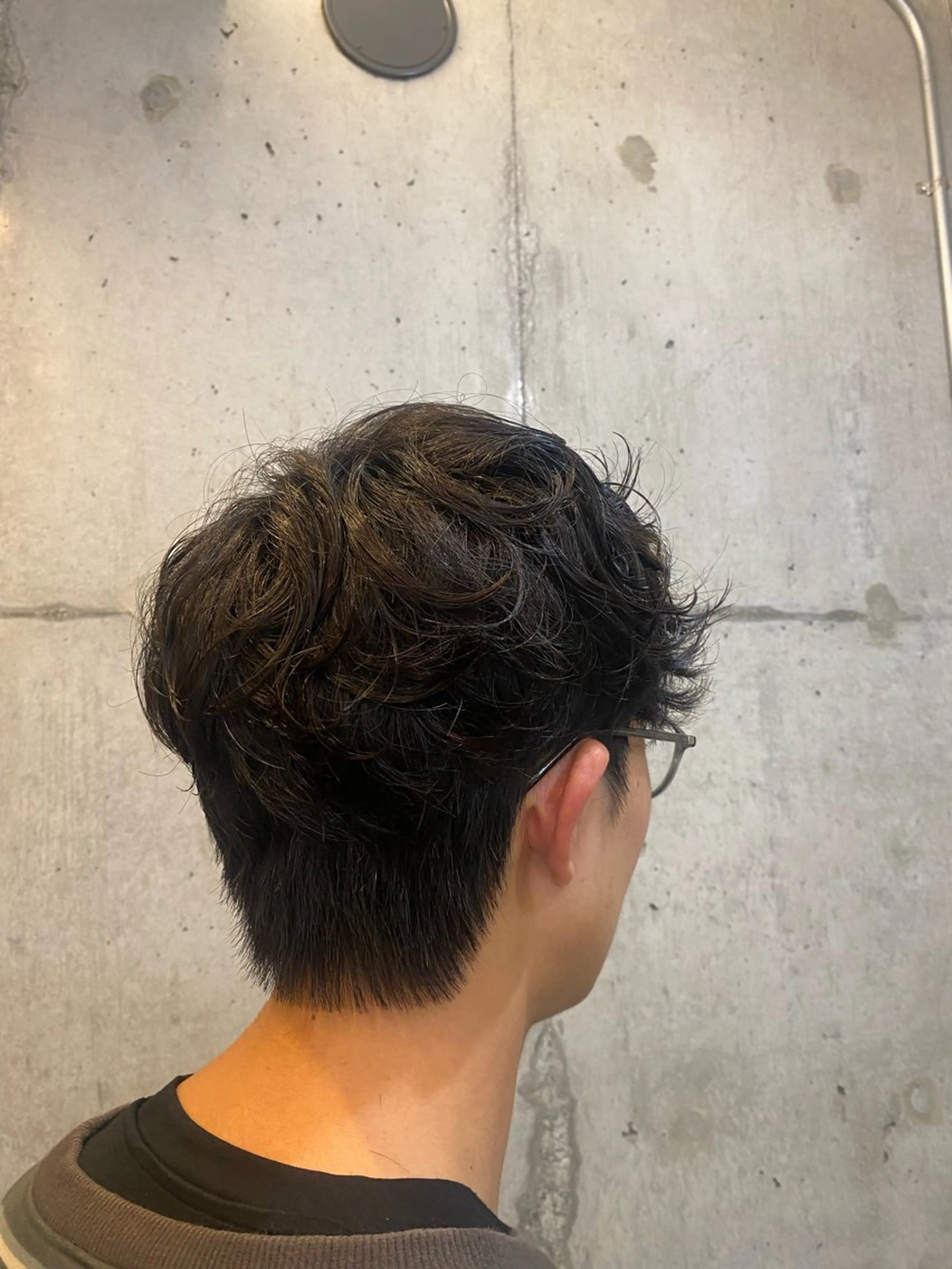 パーマ メンズ カット パーマ HIYORI🧁 登戸のヘアスタイル