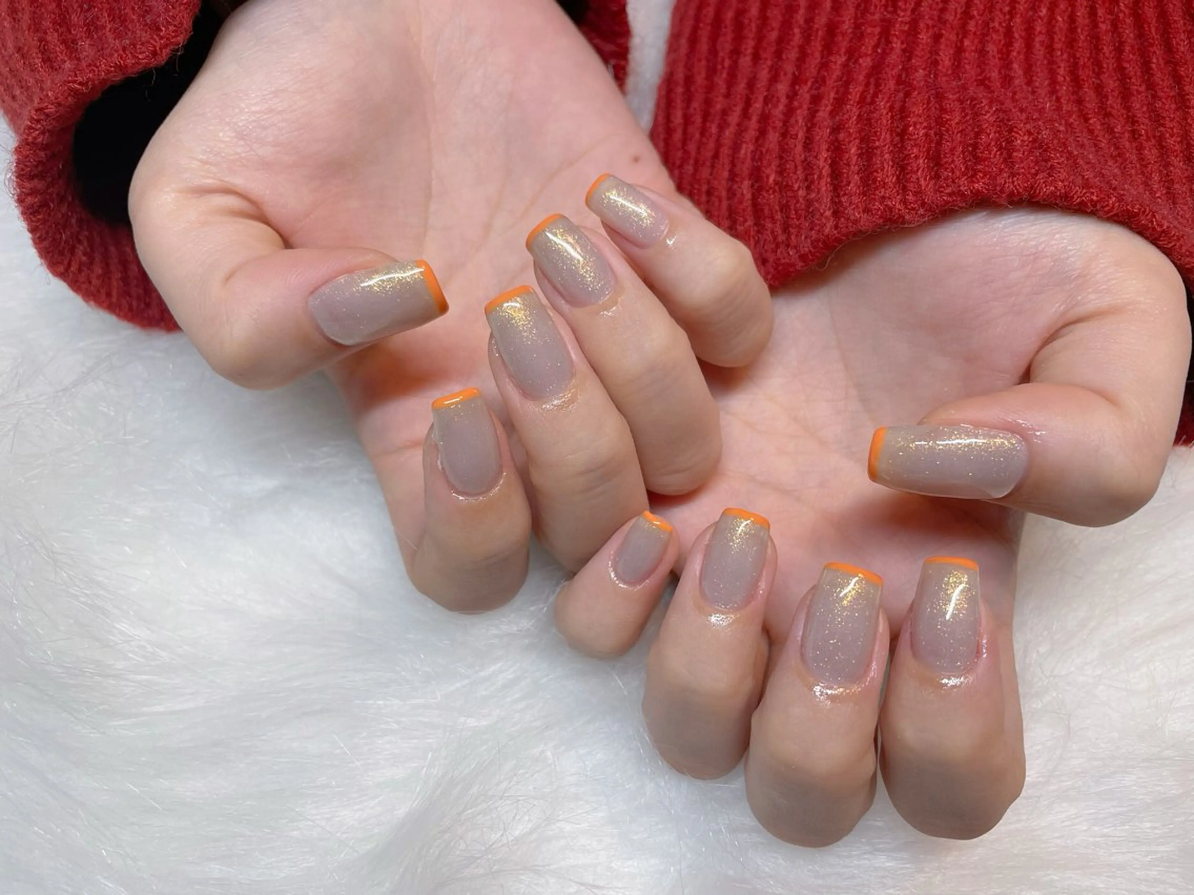 ネイル ラメ(グリッター) ハンドネイル エン Nail salonのネイルデザイン