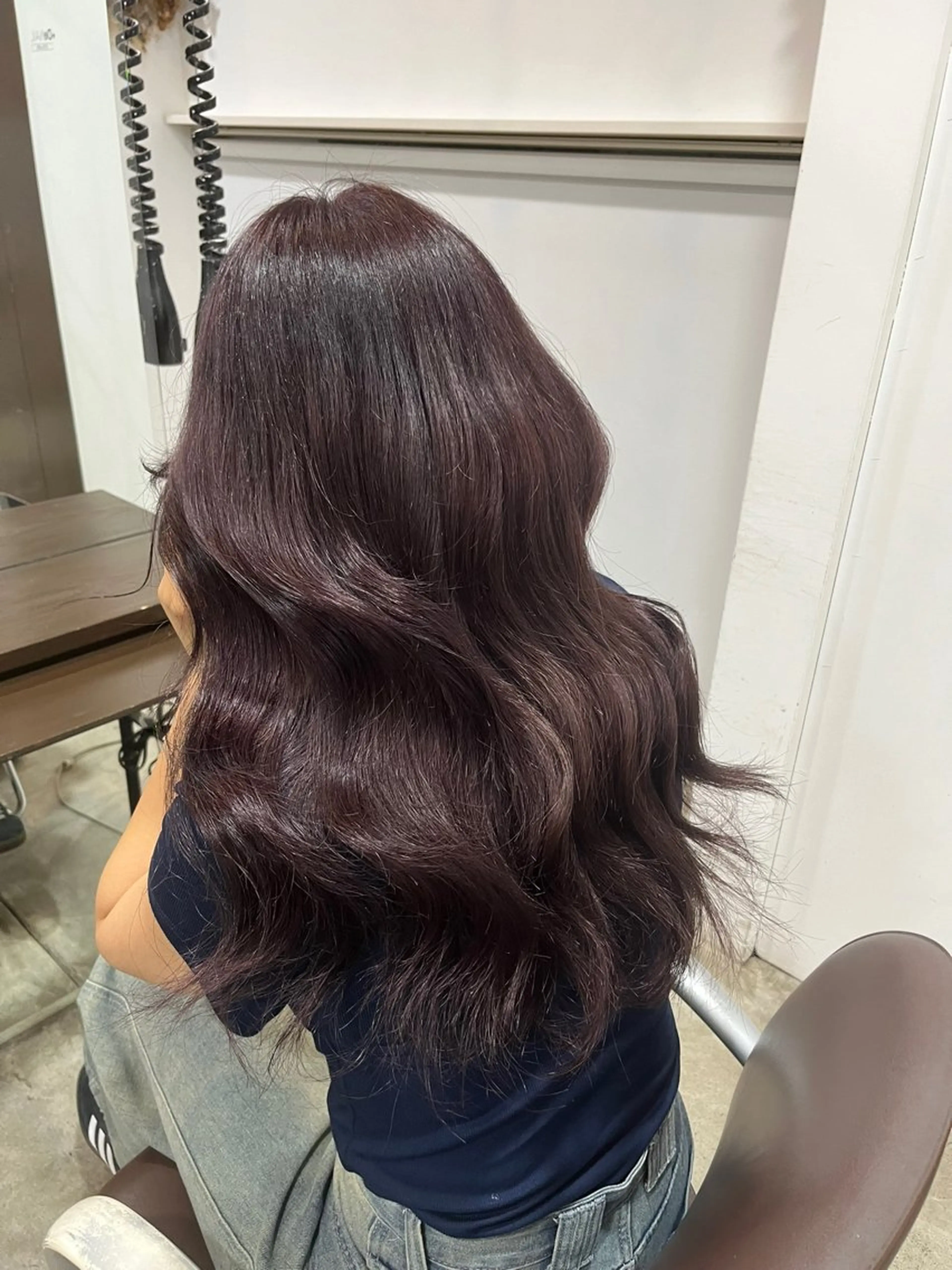 ロング カラー yoru+d nanaのヘアスタイル