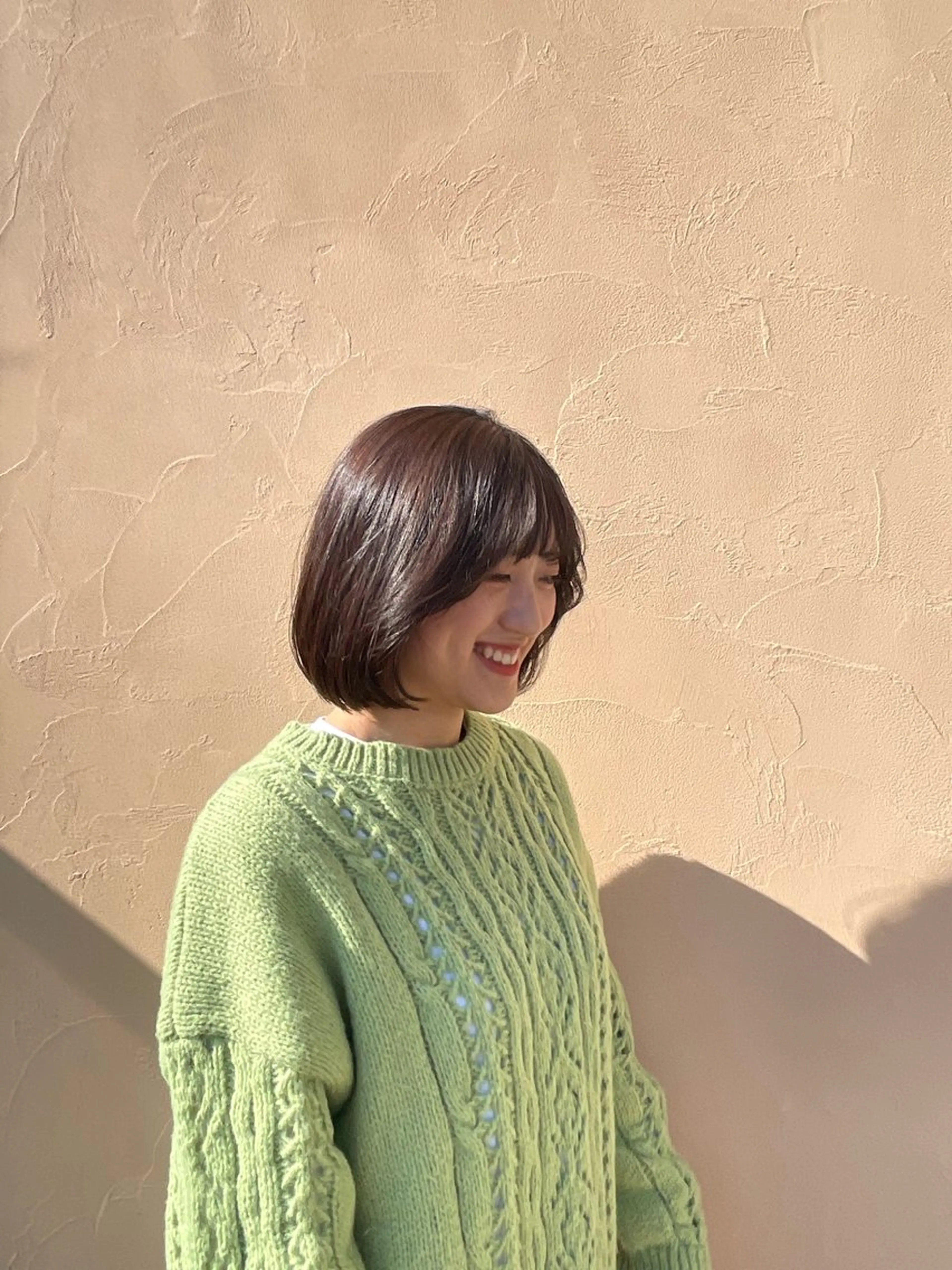 ショート はなざわ めいのヘアスタイル