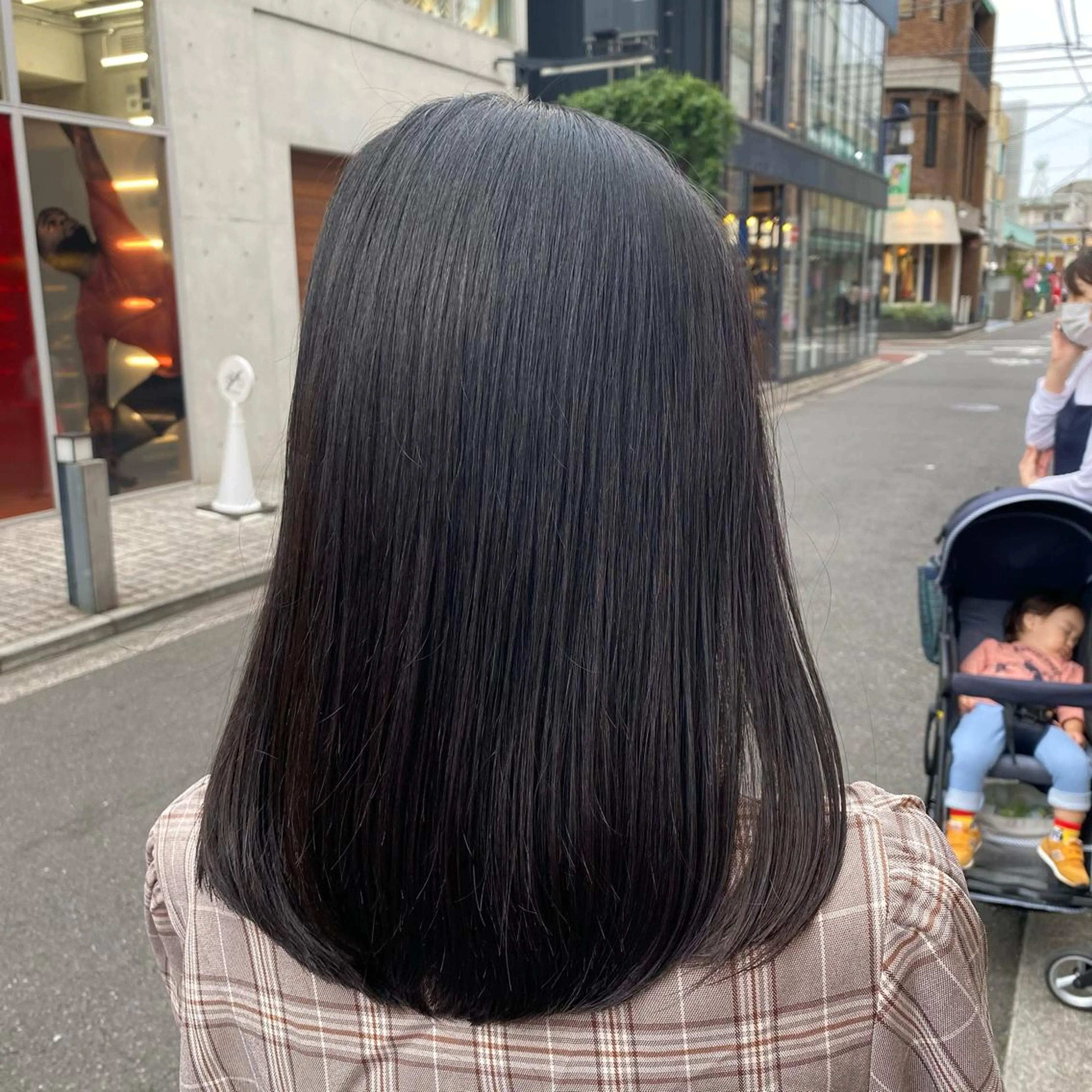 セミロング カット かりん 🤍のヘアスタイル