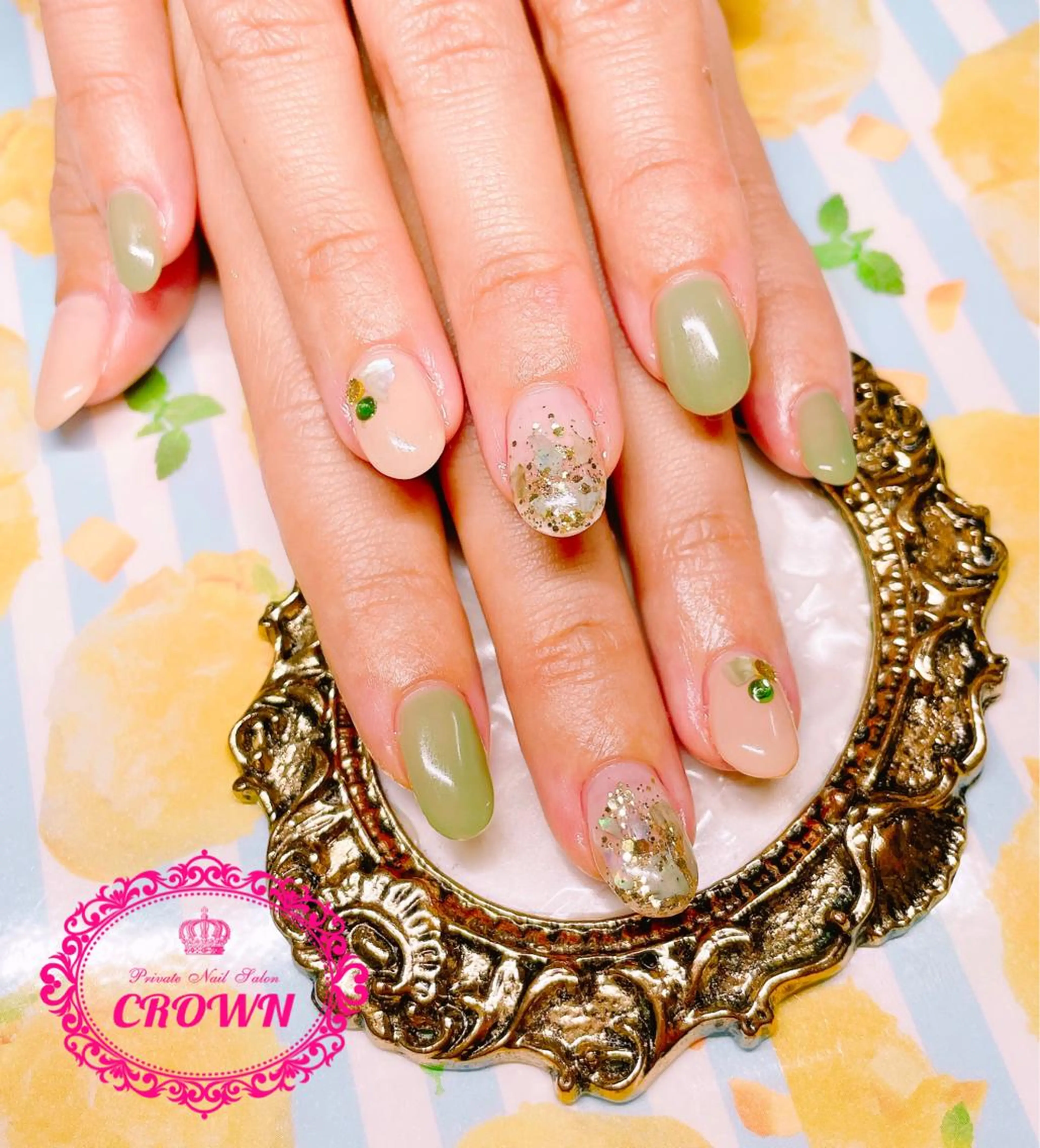 ネイル CROWN プライベートサロンのネイルデザイン