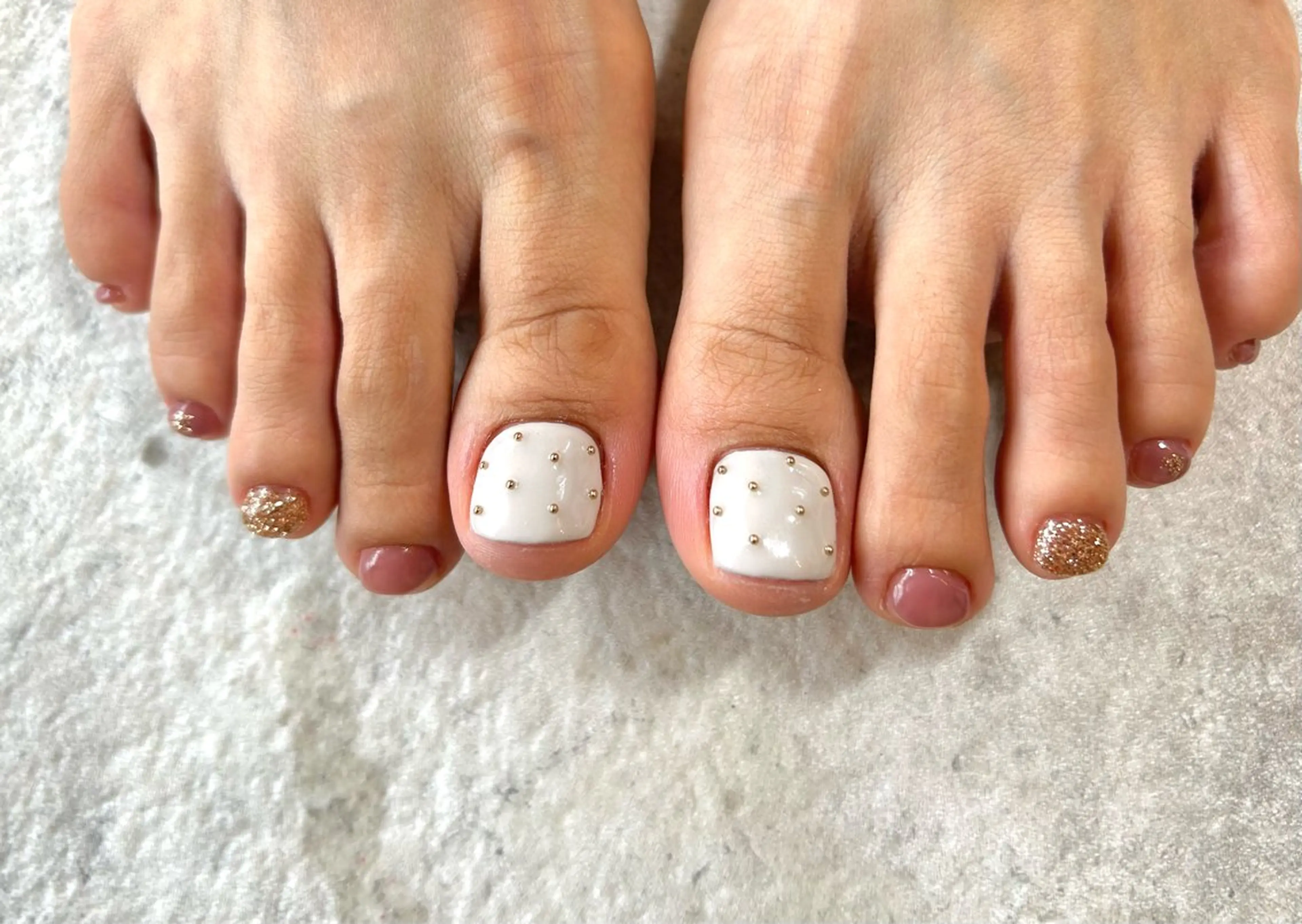 ネイル フットネイル ArcoIris所属・Arco Iris 告瑠莉のネイルデザイン