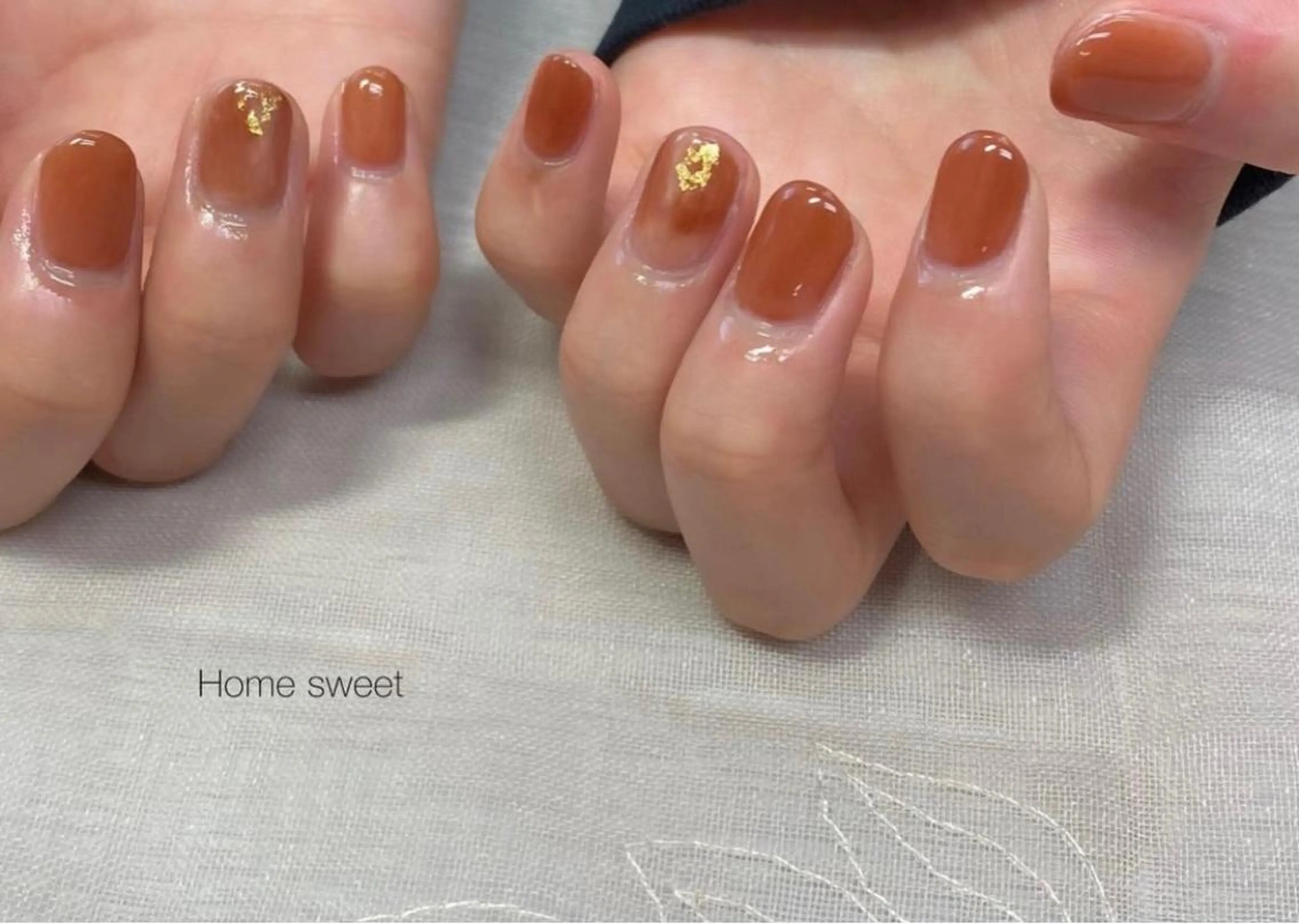 ネイル ショートネイル. Home sweetのネイルデザイン