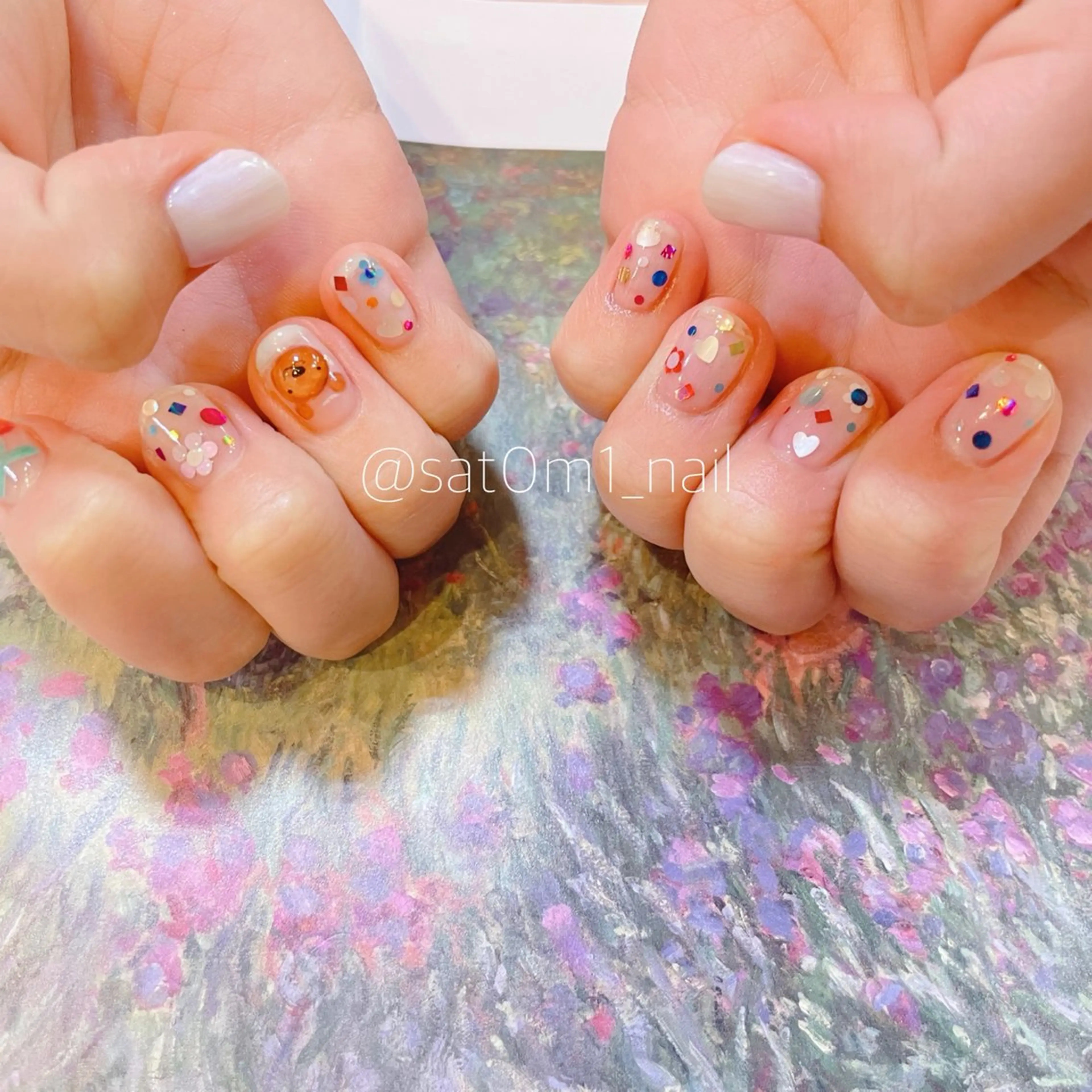 ネイル 自由が丘✳︎奥沢 nail söpöのネイルデザイン