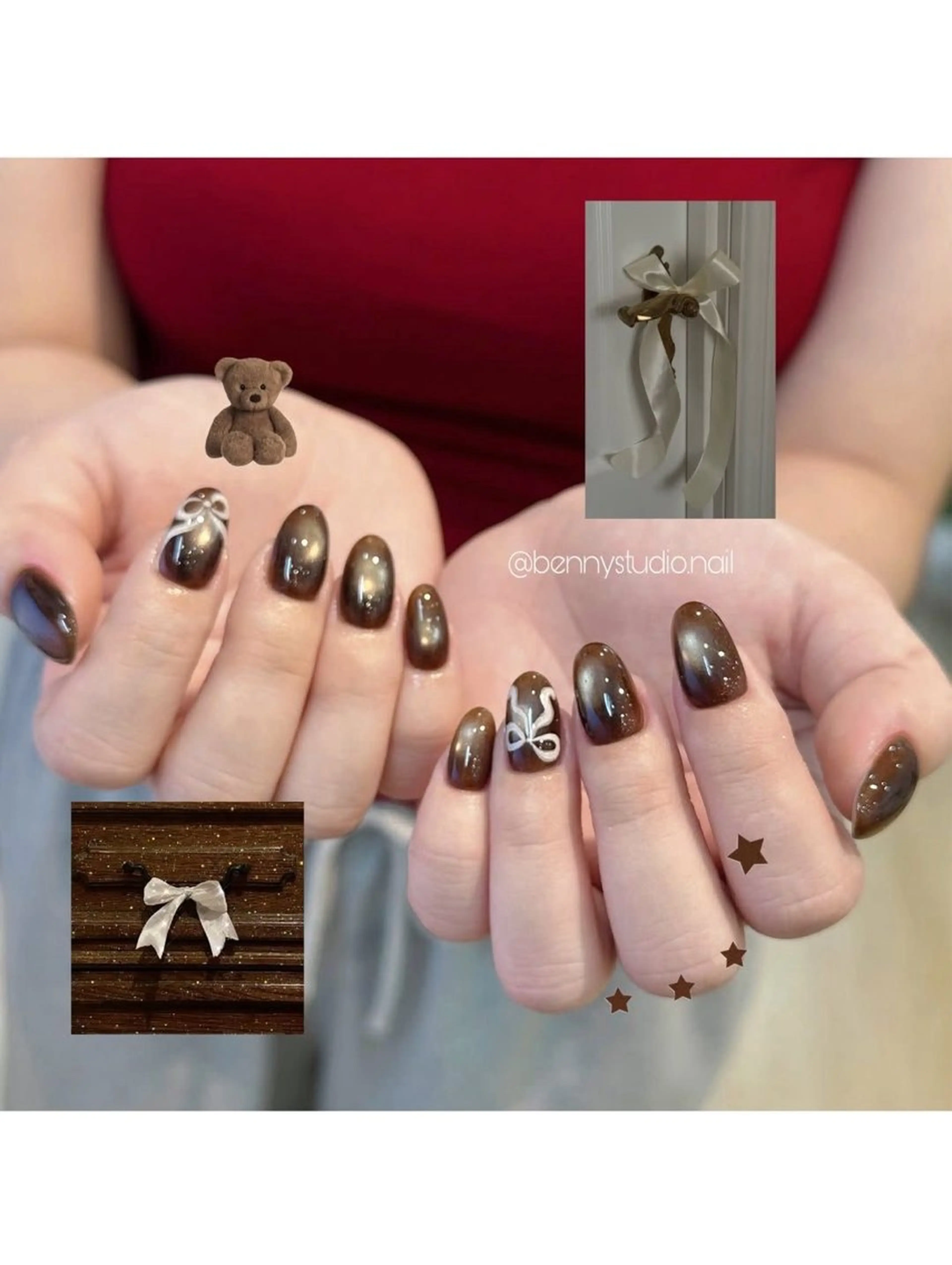 ネイル 韓国ネイル 持ち込み ニュアンスネイル ネイルチップ 冬ネイル LISA ANA.CHUOのネイルデザイン