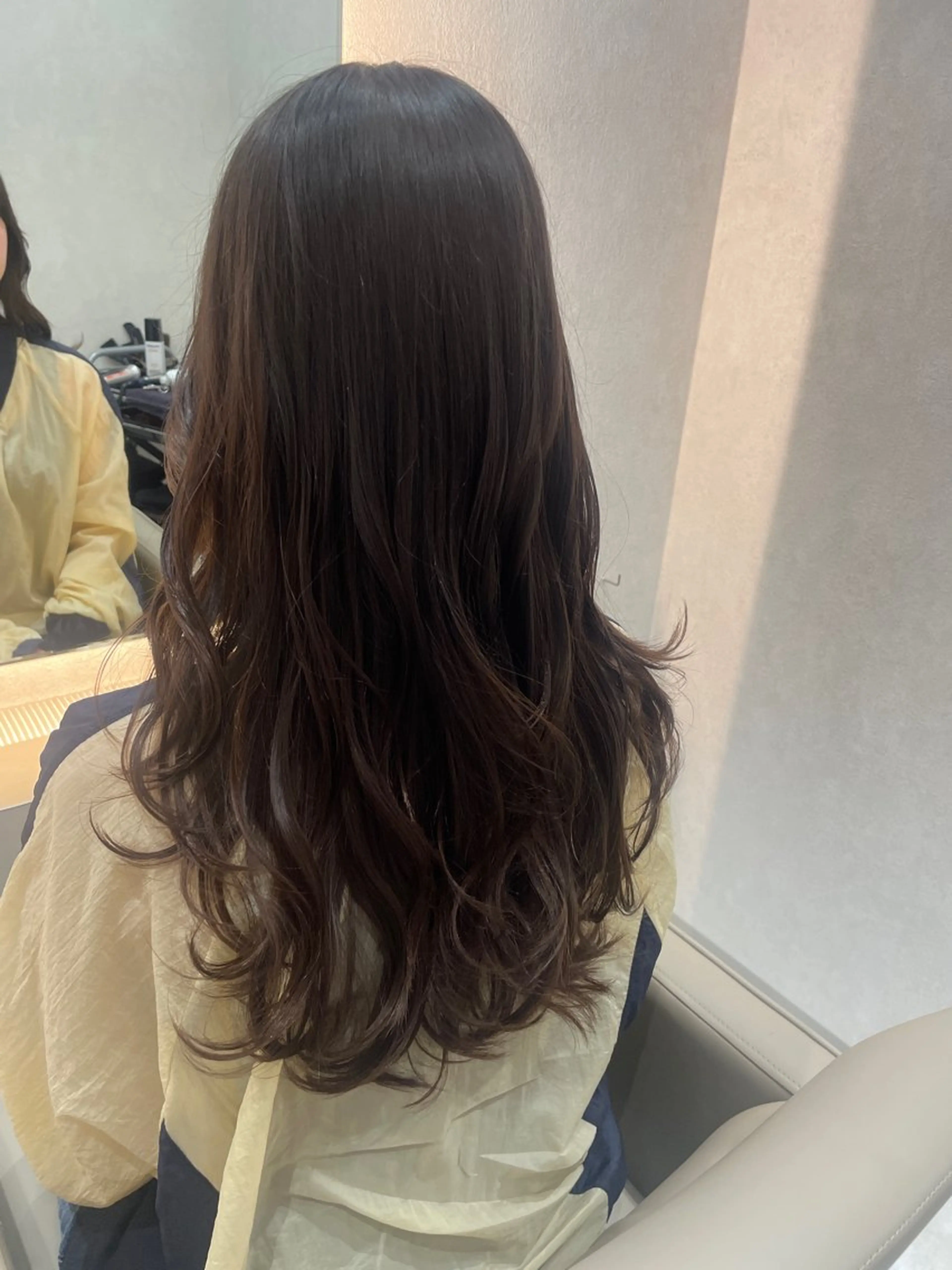 セミロング ボブ ハイライト 髪質改善 レイヤーカット 縮毛矯正 髪質改善/レイヤー 本田拓也のヘアスタイル