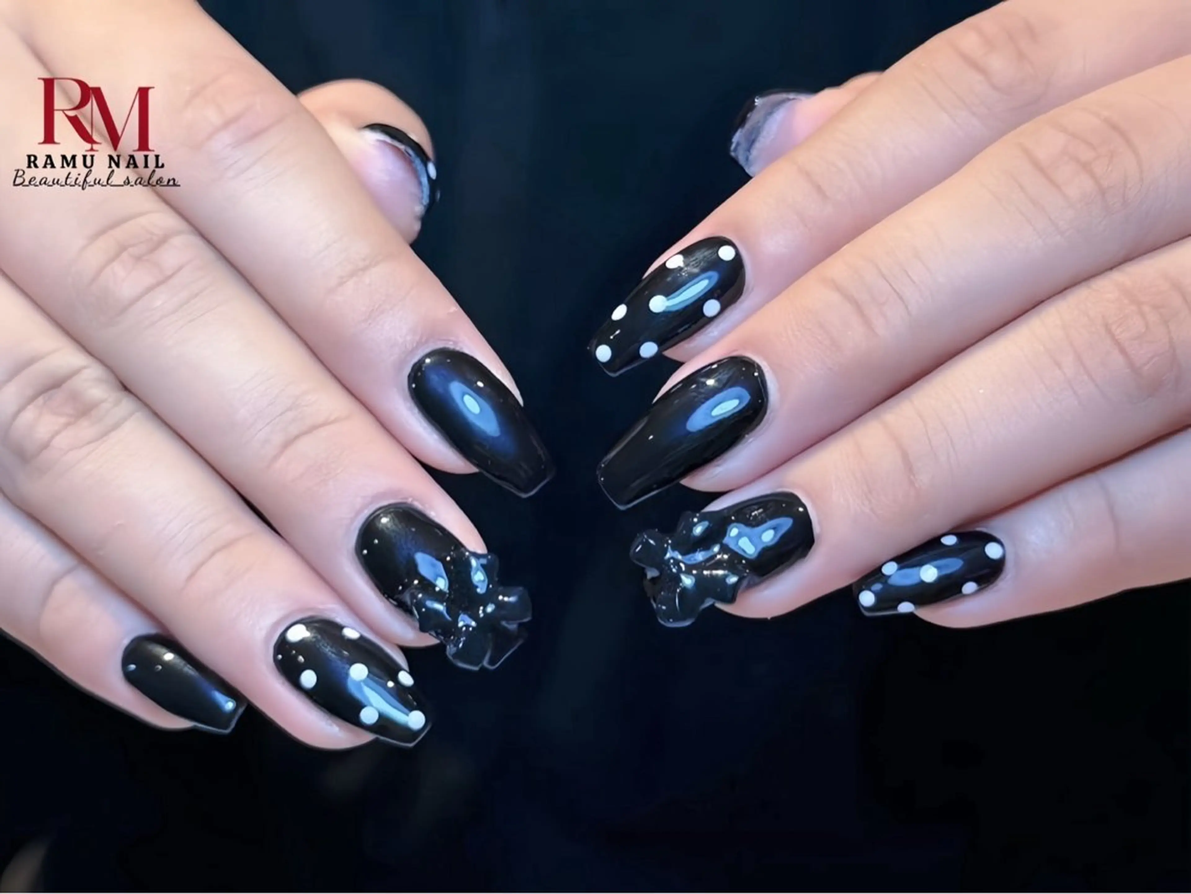 ネイル キラキラネイル マグネットネイル ミラーネイル ピンク 夏ネイル ハンドネイル RAMU Nail 恵比寿店のネイルデザイン