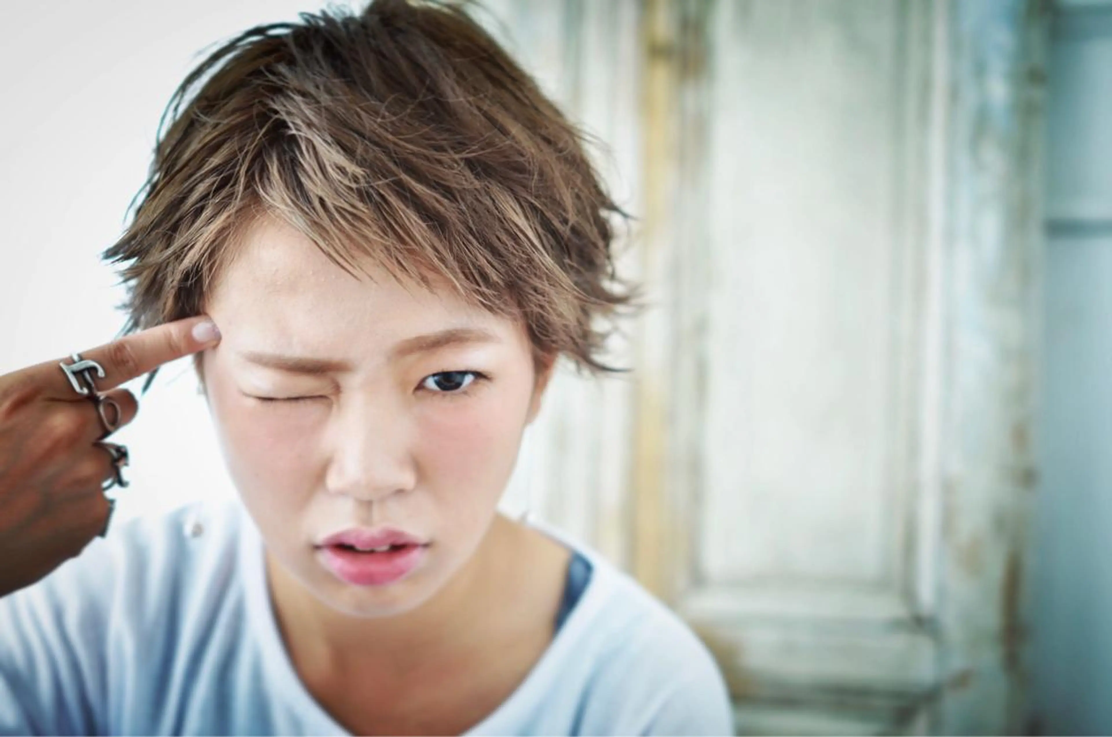 ショート カラー 似合わせカット ショートヘア カット ヘアカラー トリートメント 上新庄NO1髪質改善 See.店長深田強のヘアスタイル